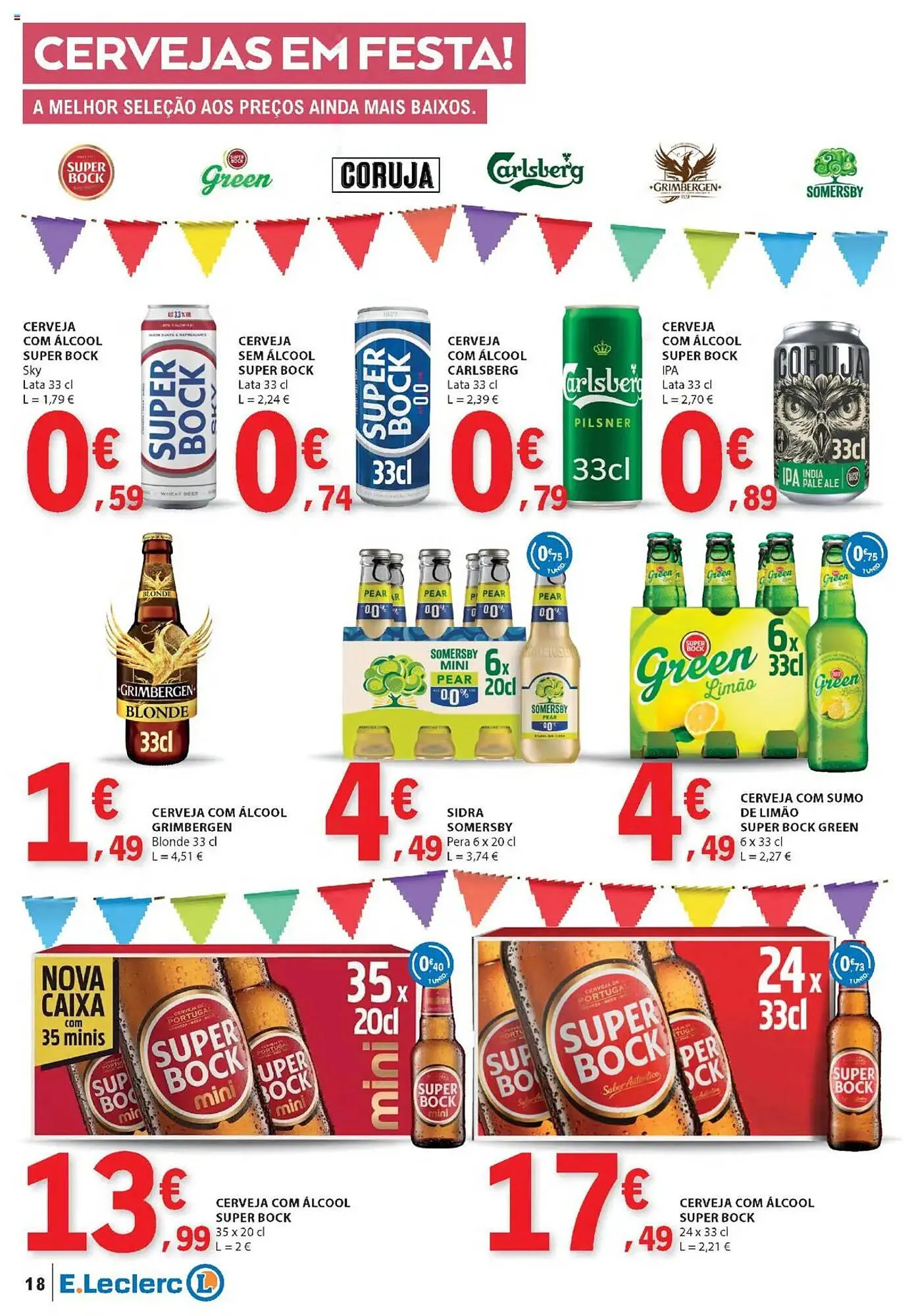 Folheto Folheto E.Leclerc de 10 de abril até 21 de abril 2025 - Pagina 18