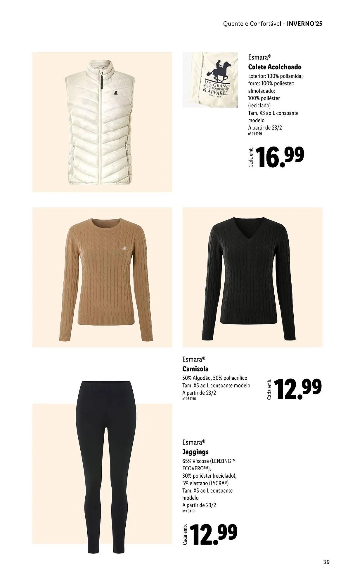 Folheto Folheto Lidl de 1 de dezembro até 4 de julho 2026 - Pagina 39