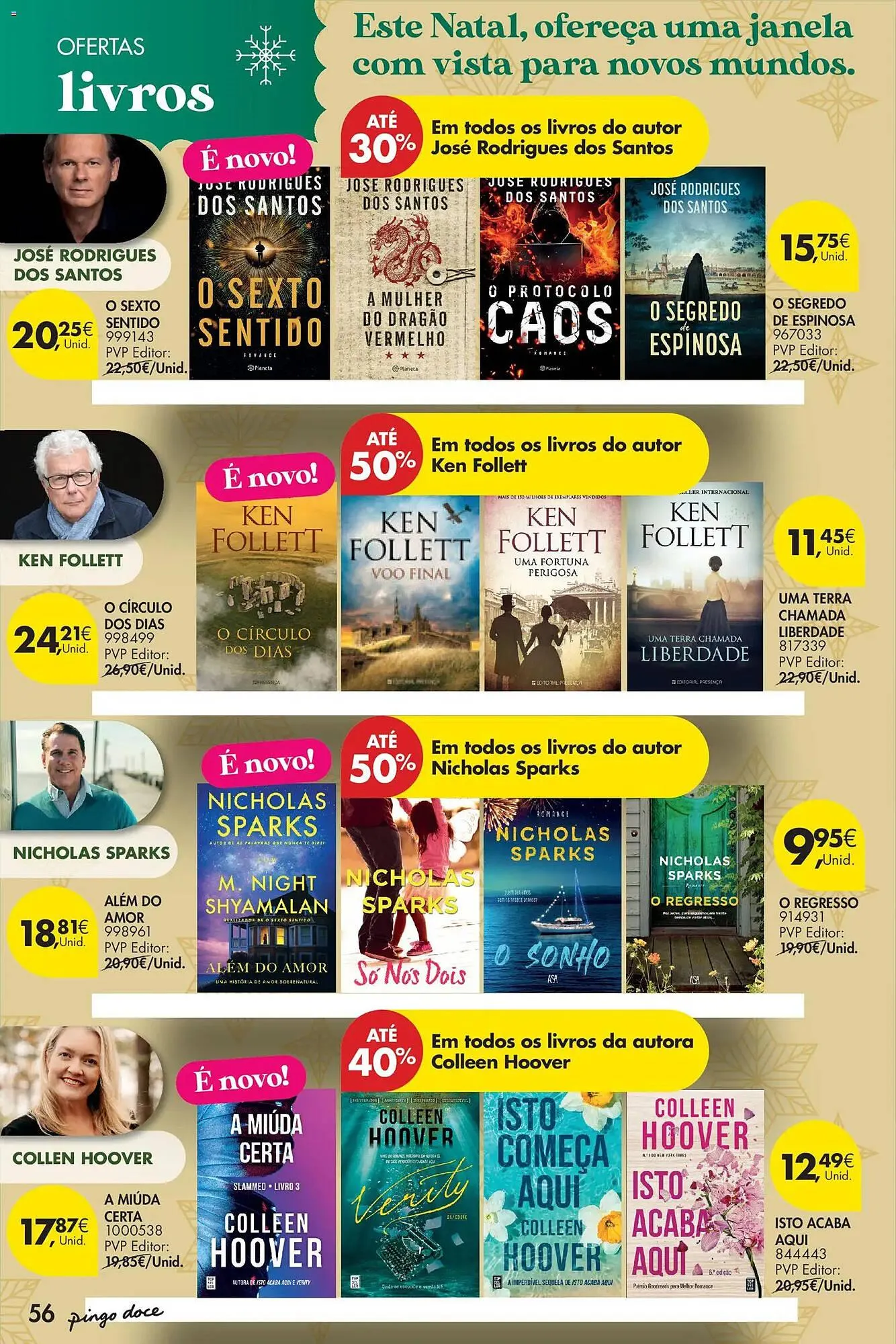 Folheto Folheto Pingo Doce de 11 de novembro até 6 de janeiro 2026 - Pagina 56
