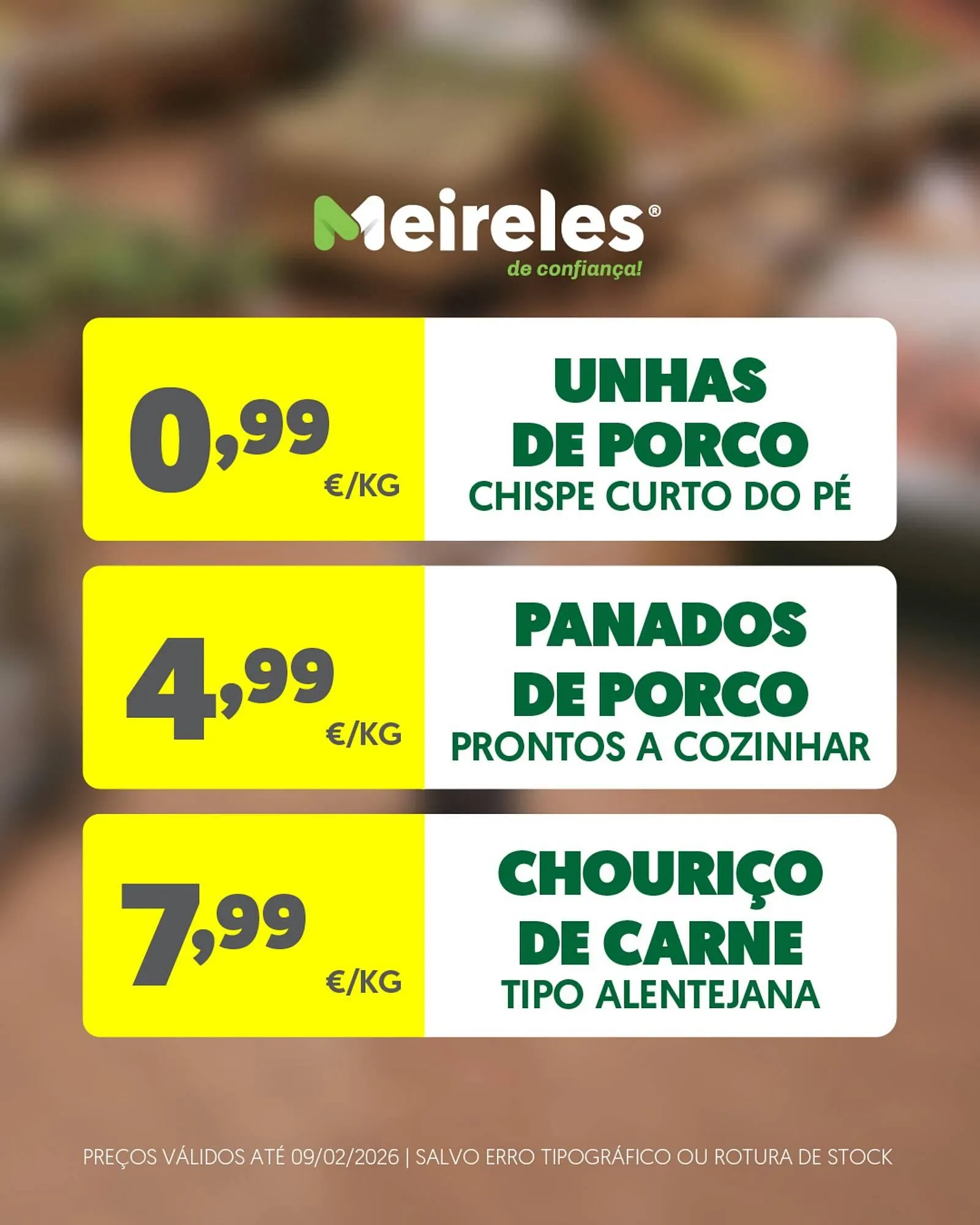Folheto Folheto Carnes Meireles de 3 de fevereiro até 9 de fevereiro 2026 - Pagina 3
