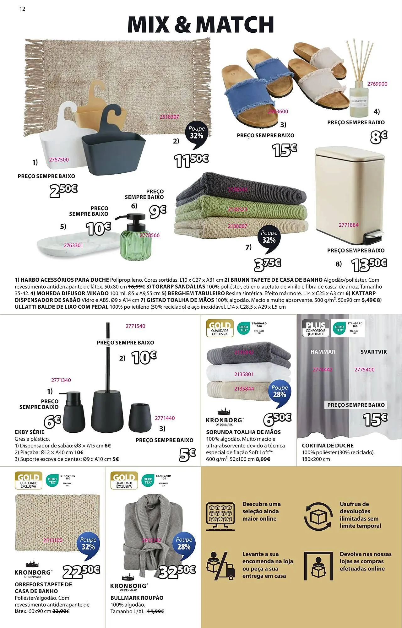 Folheto Folheto JYSK de 27 de fevereiro até 26 de março 2025 - Pagina 12