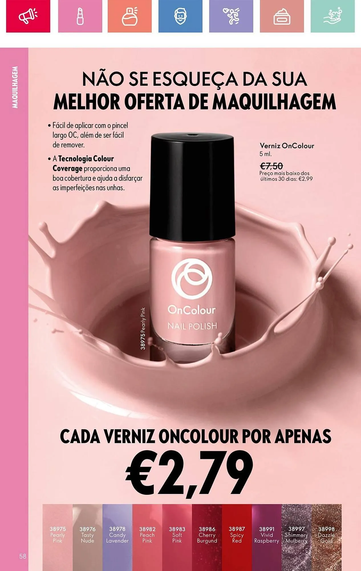 Folheto Folheto Oriflame de 4 de maio até 24 de maio 2025 - Pagina 58