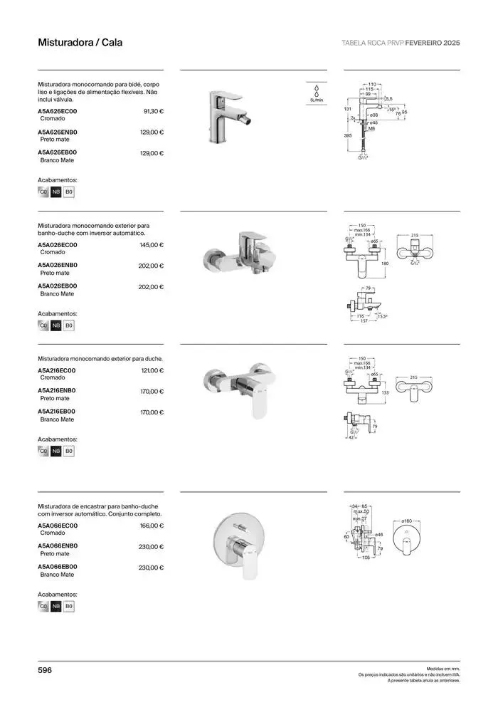Folheto Soluções de Banho  de 6 de janeiro até 31 de dezembro 2025 - Pagina 598