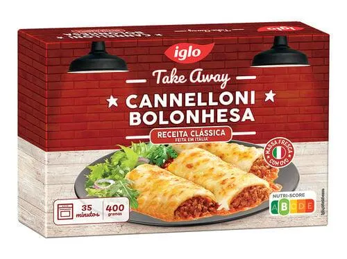 canelones iglo bolonhesa 400g
