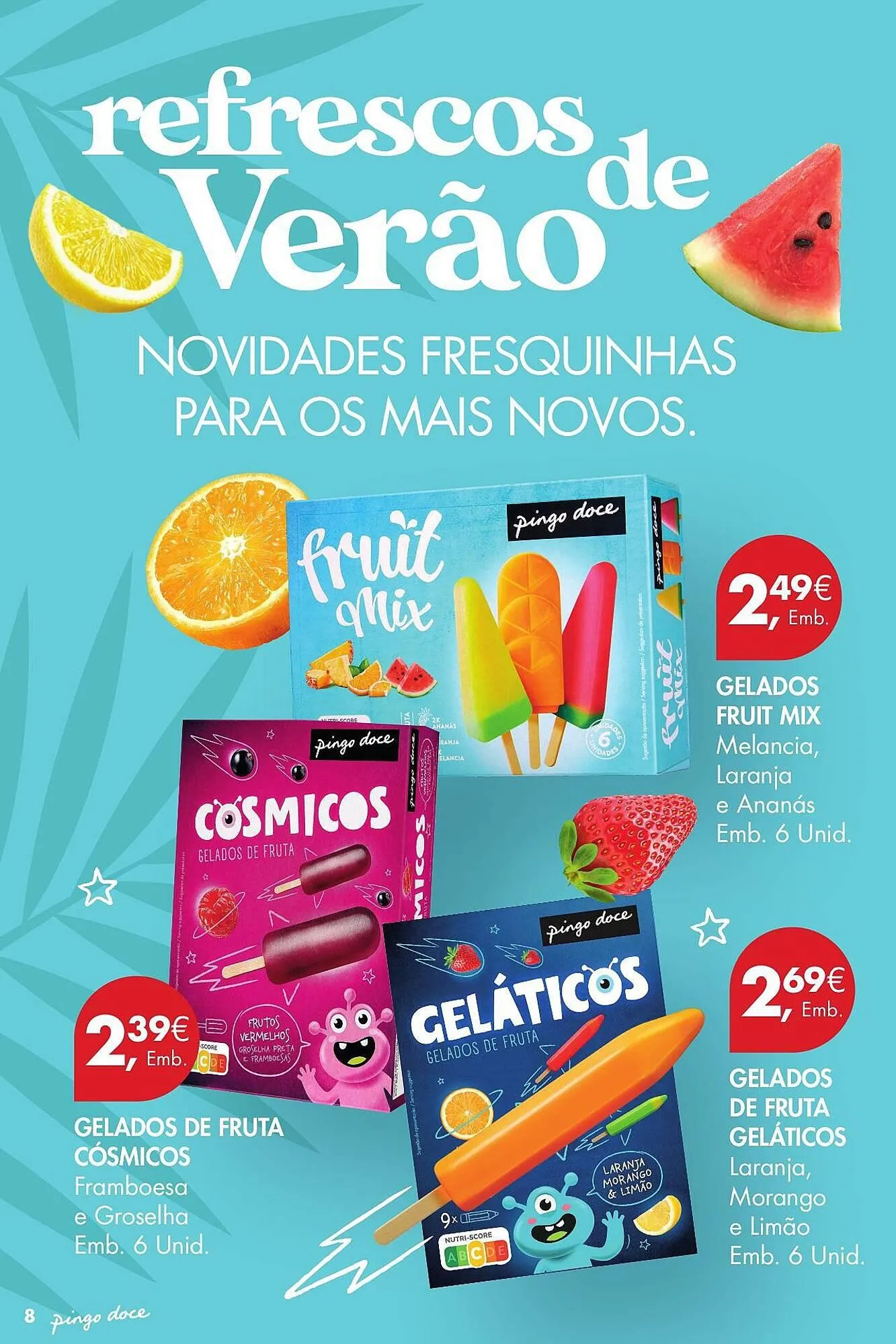 Folheto Folheto Pingo Doce de 22 de julho até 31 de agosto 2025 - Pagina 8