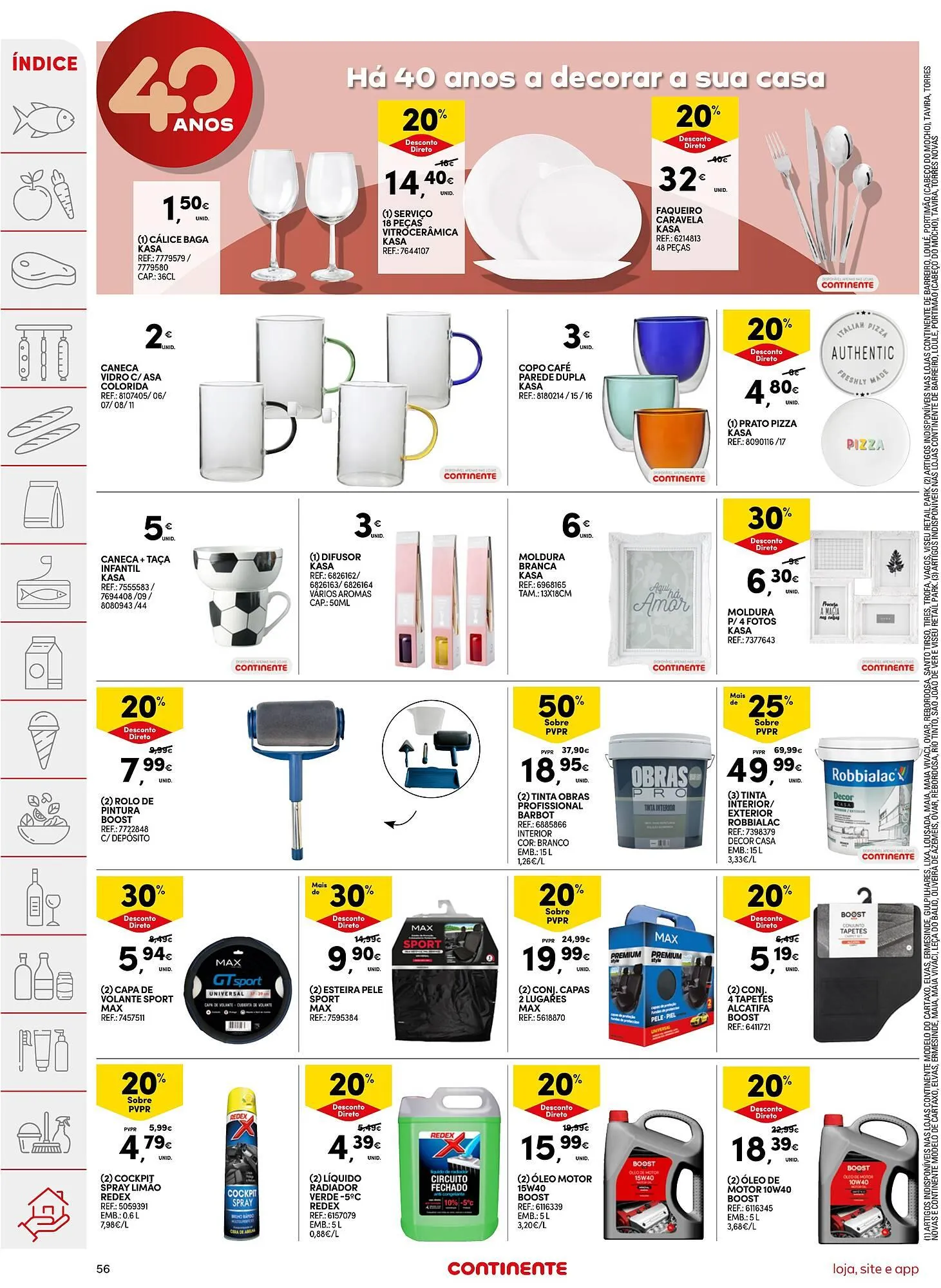 Folheto Folheto Continente de 25 de março até 31 de março 2025 - Pagina 56