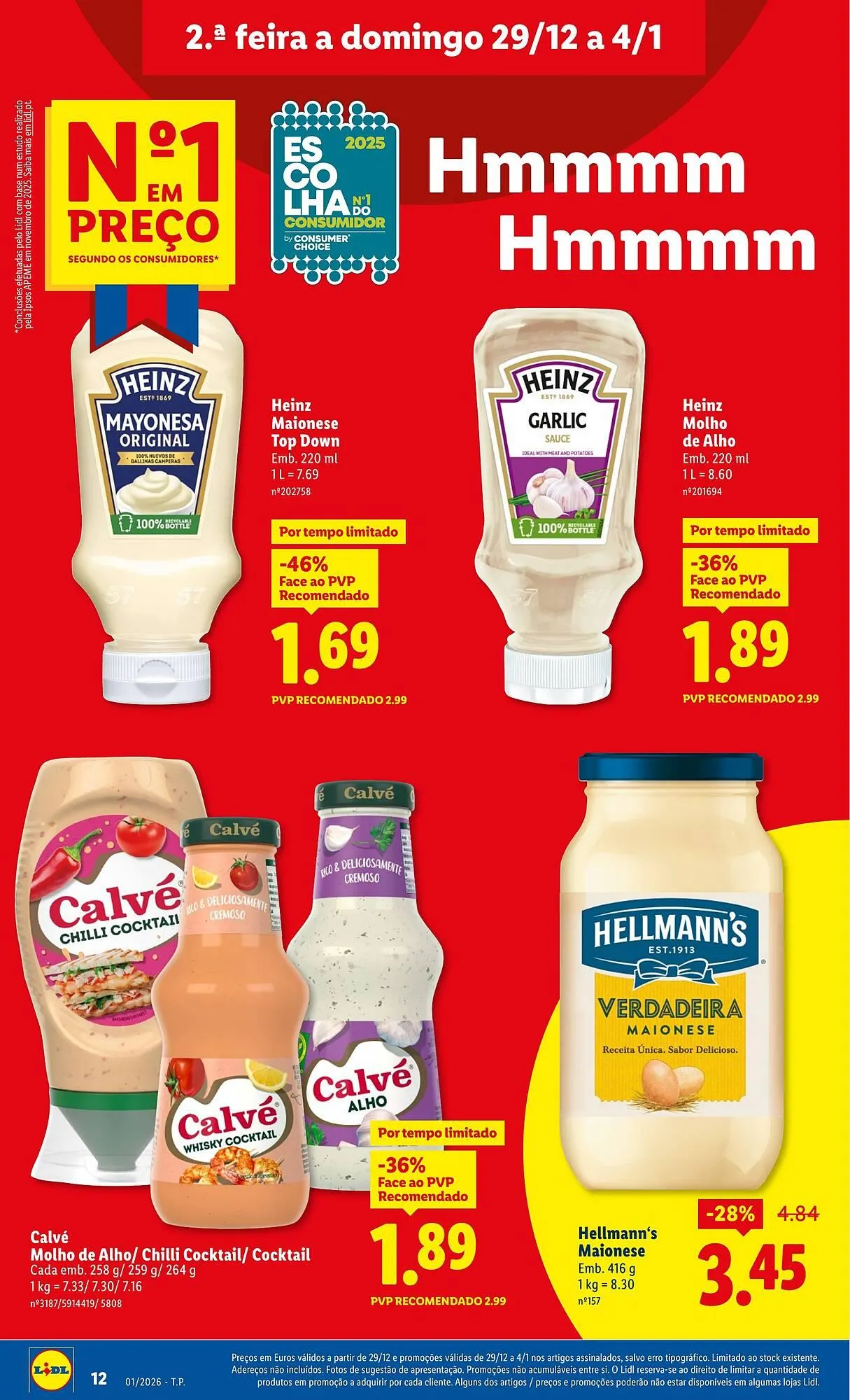 Folheto Folheto Lidl de 29 de dezembro até 4 de janeiro 2026 - Pagina 12