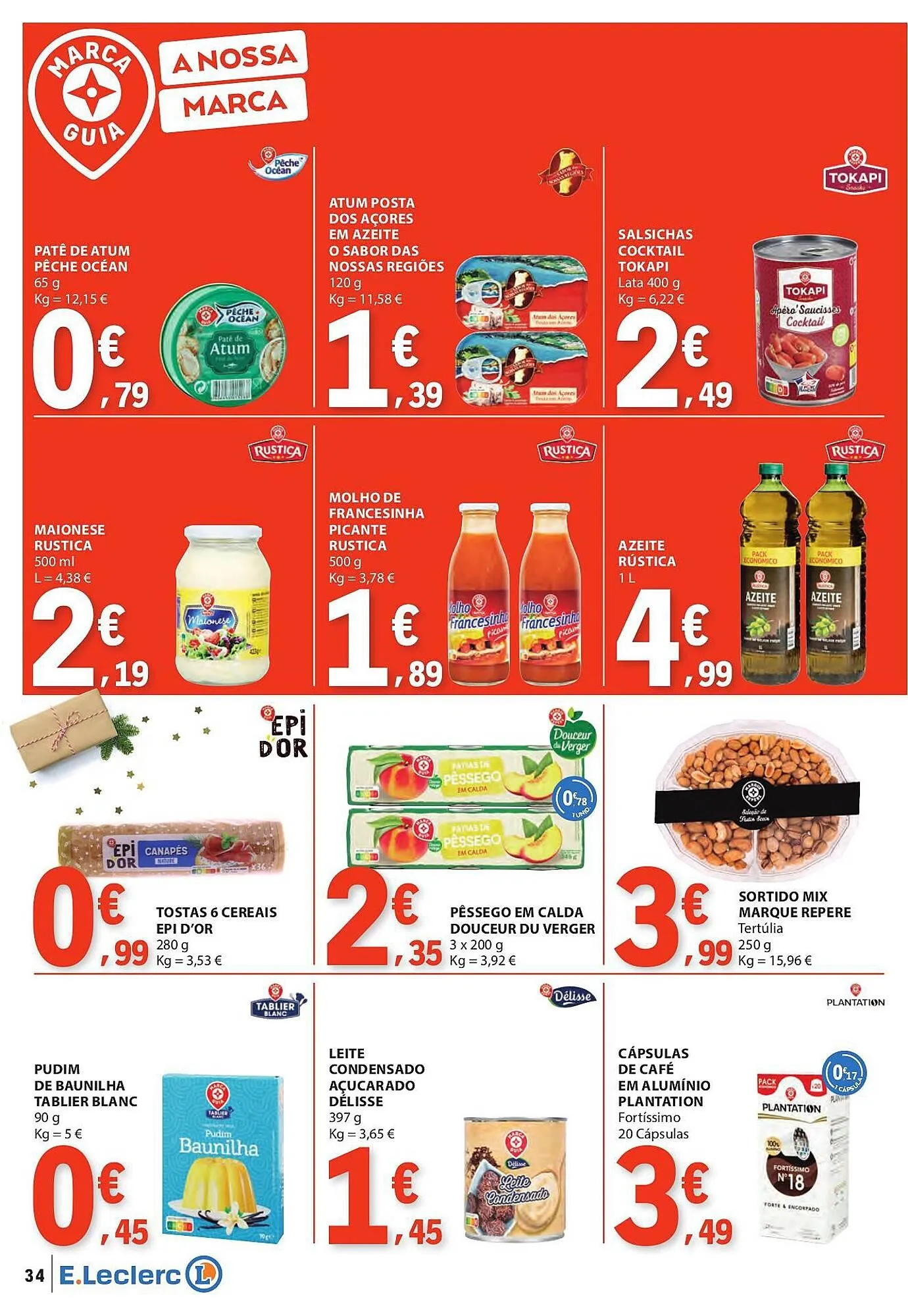 Folheto Folheto E.Leclerc de 18 de dezembro até 24 de dezembro 2025 - Pagina 34