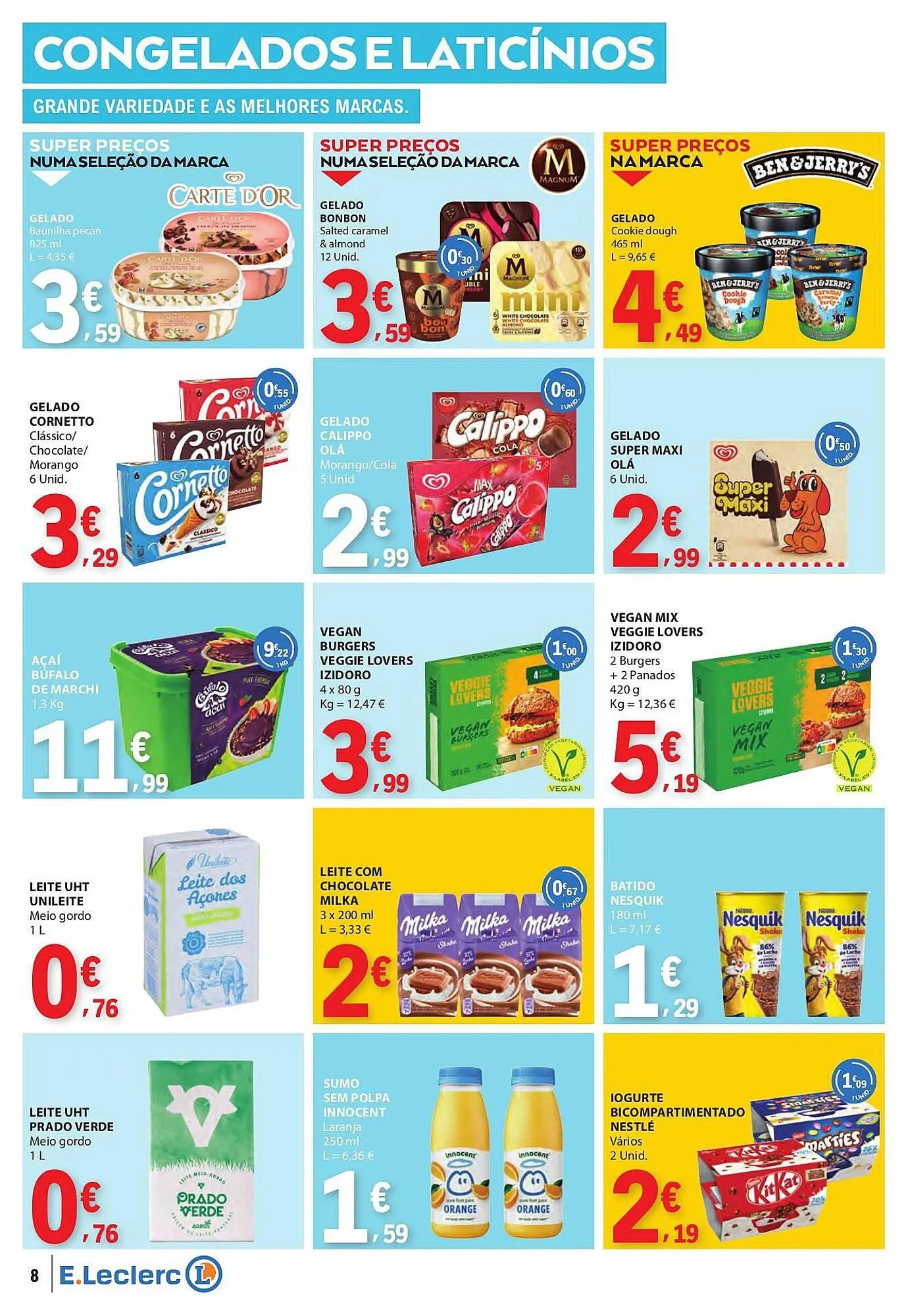 Folheto Folheto E.Leclerc de 12 de fevereiro até 18 de fevereiro 2026 - Pagina 8