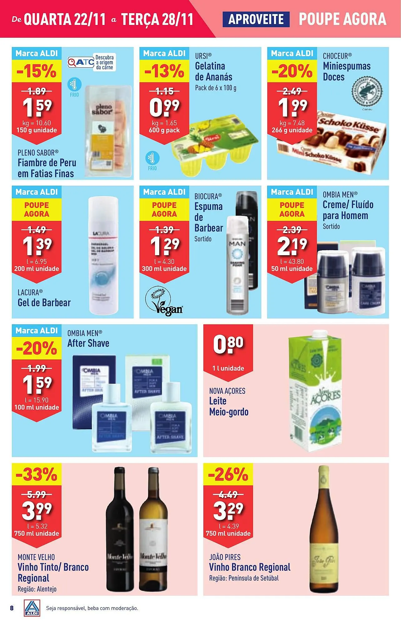 Folheto Folheto ALDI de 22 de novembro até 28 de novembro 2023 - Pagina 8