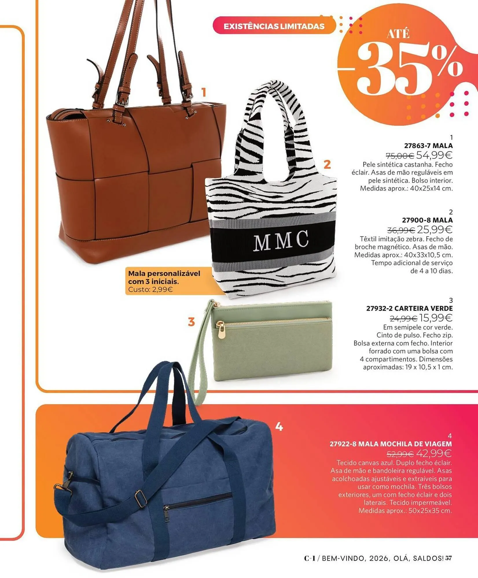 Folheto Catálogo Cristian Lay de 29 de dezembro até 18 de janeiro 2026 - Pagina 57