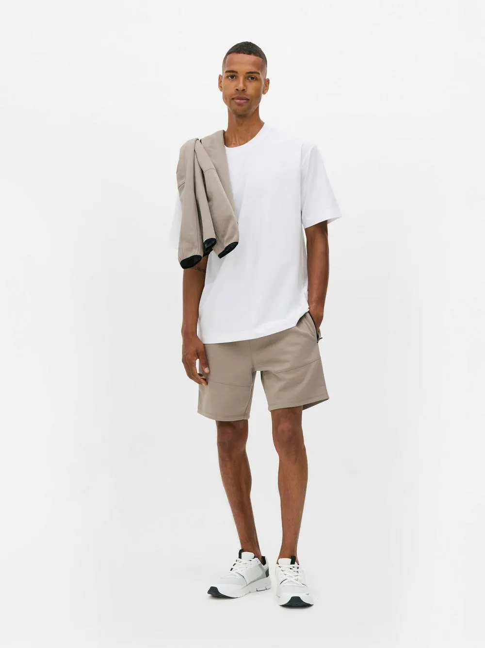 Calções desempenho cordão