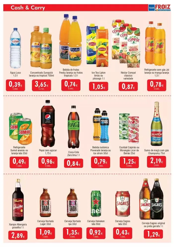 Folheto Cash FROIZ de 21 de novembro até 4 de dezembro 2024 - Pagina 6