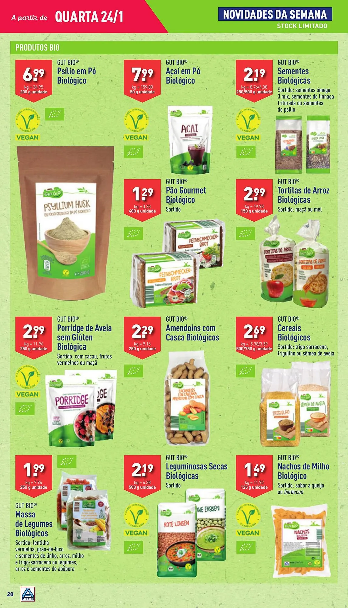 Folheto Folheto ALDI de 24 de janeiro até 30 de janeiro 2024 - Pagina 20