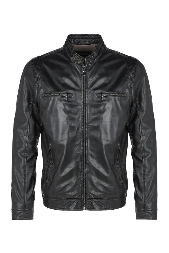 Blusão em pele Hector