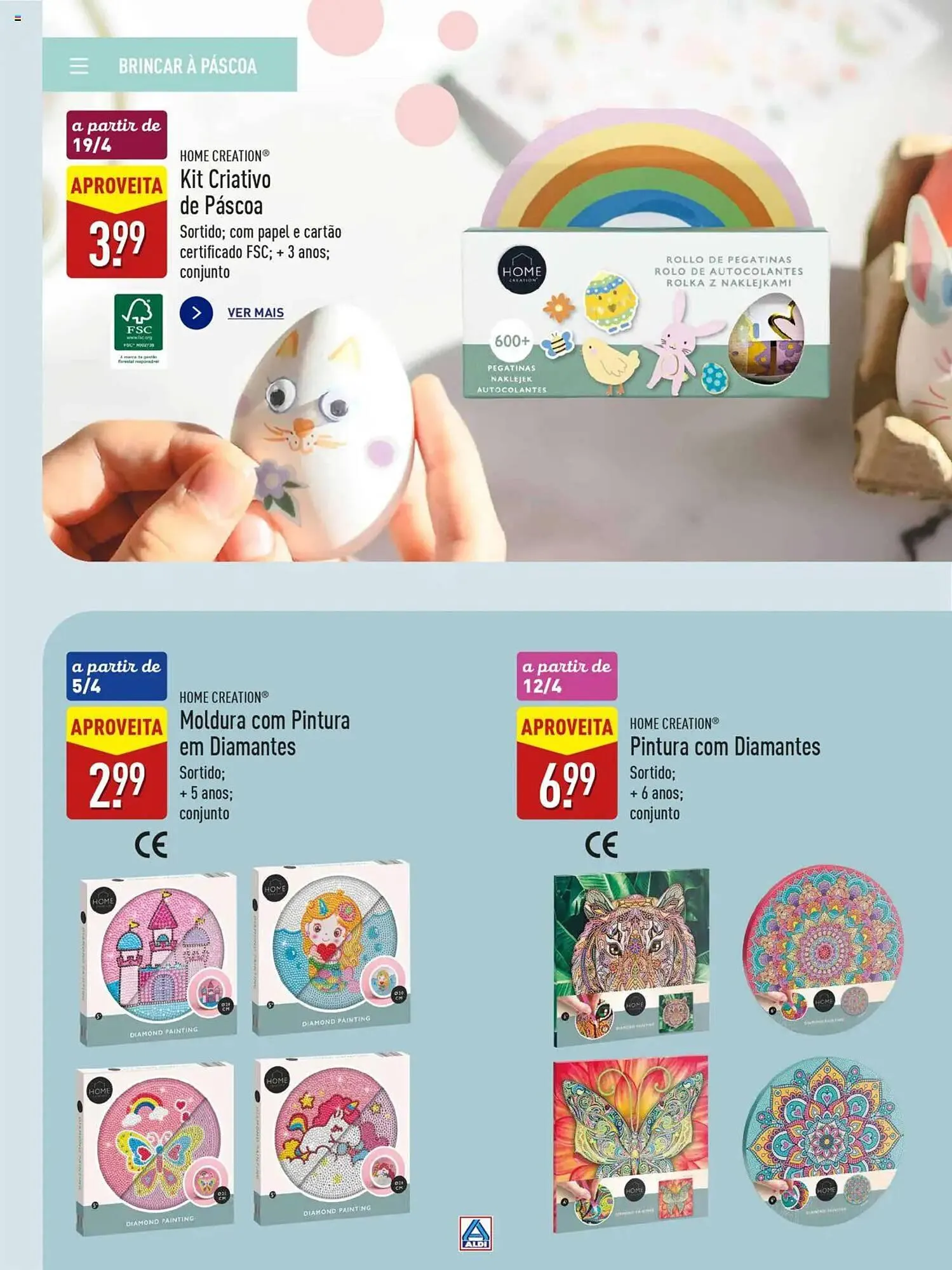 Folheto Folheto ALDI de 19 de março até 30 de abril 2025 - Pagina 45