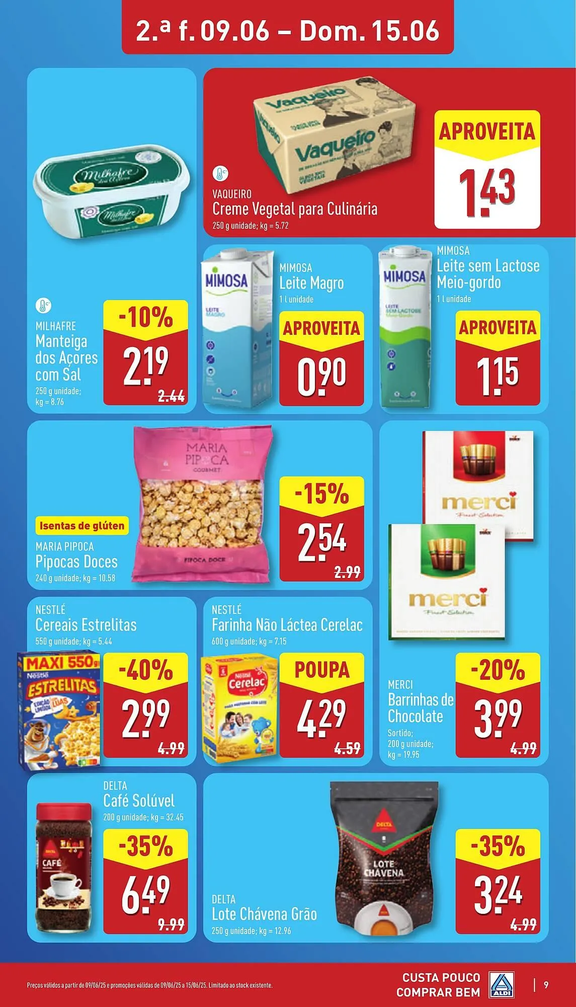 Folheto Folheto ALDI de 9 de junho até 15 de junho 2025 - Pagina 9