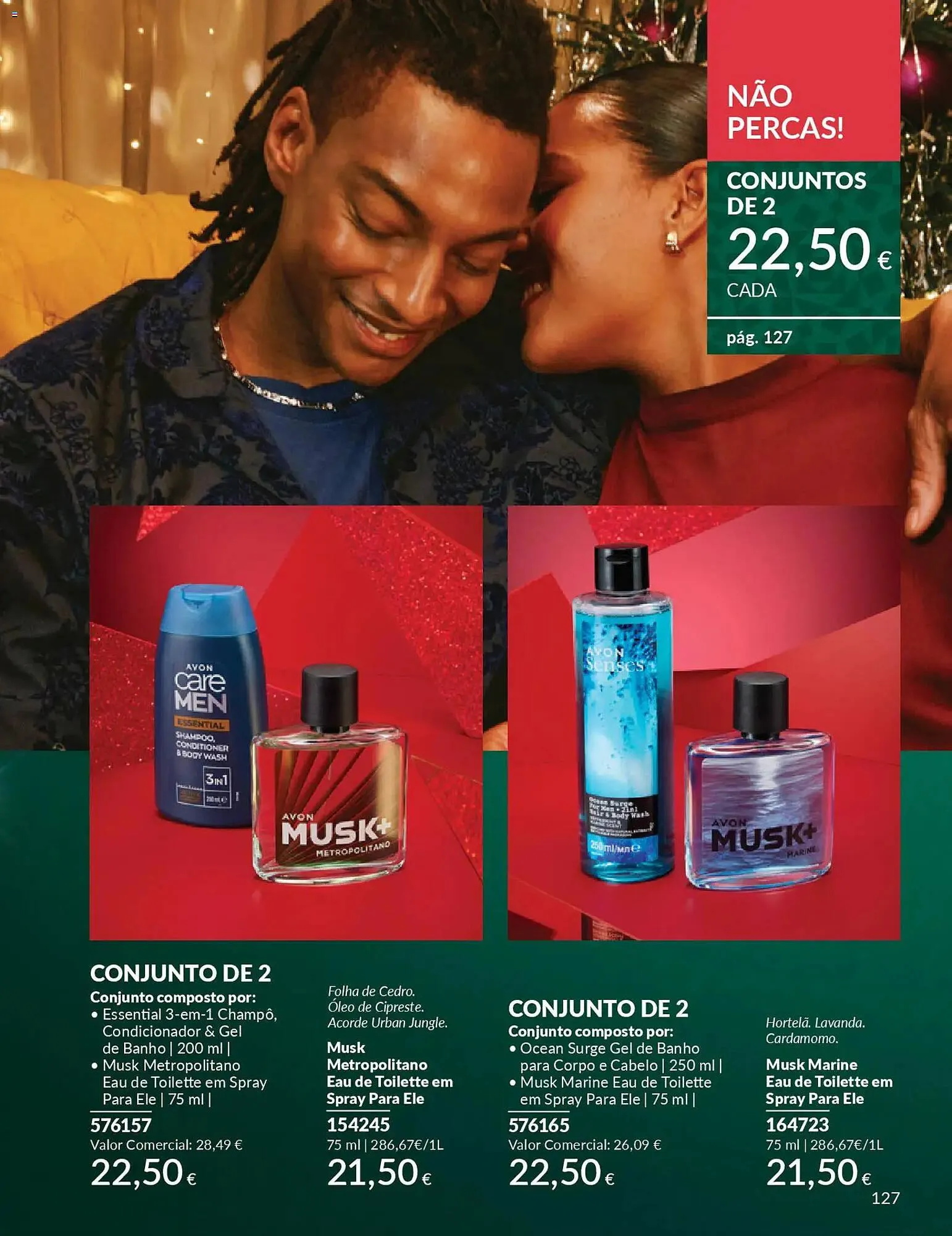 Folheto Catálogo Avon de 1 de dezembro até 1 de janeiro 2026 - Pagina 129