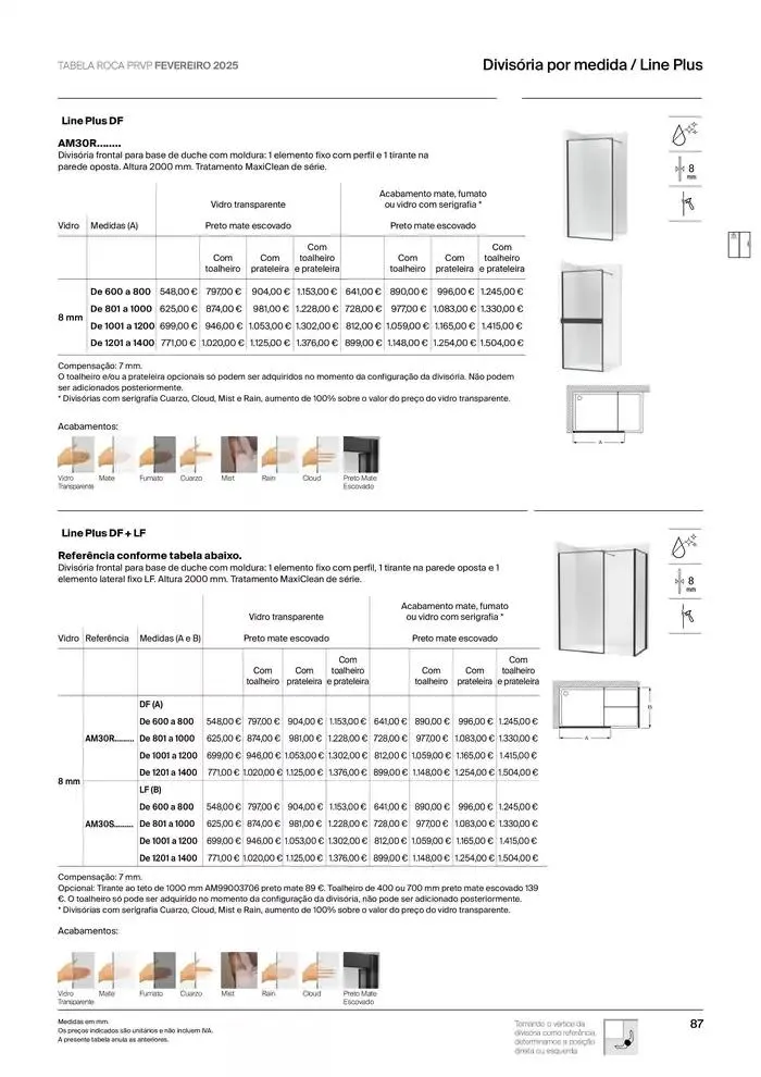 Folheto Soluções de Banho  de 6 de janeiro até 31 de dezembro 2025 - Pagina 89