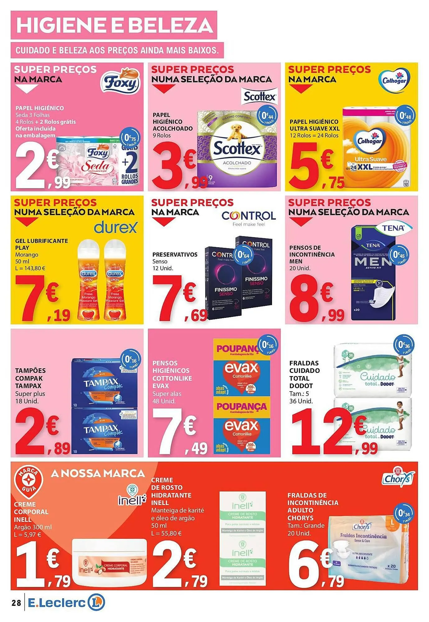 Folheto Folheto E.Leclerc de 19 de fevereiro até 25 de fevereiro 2026 - Pagina 28
