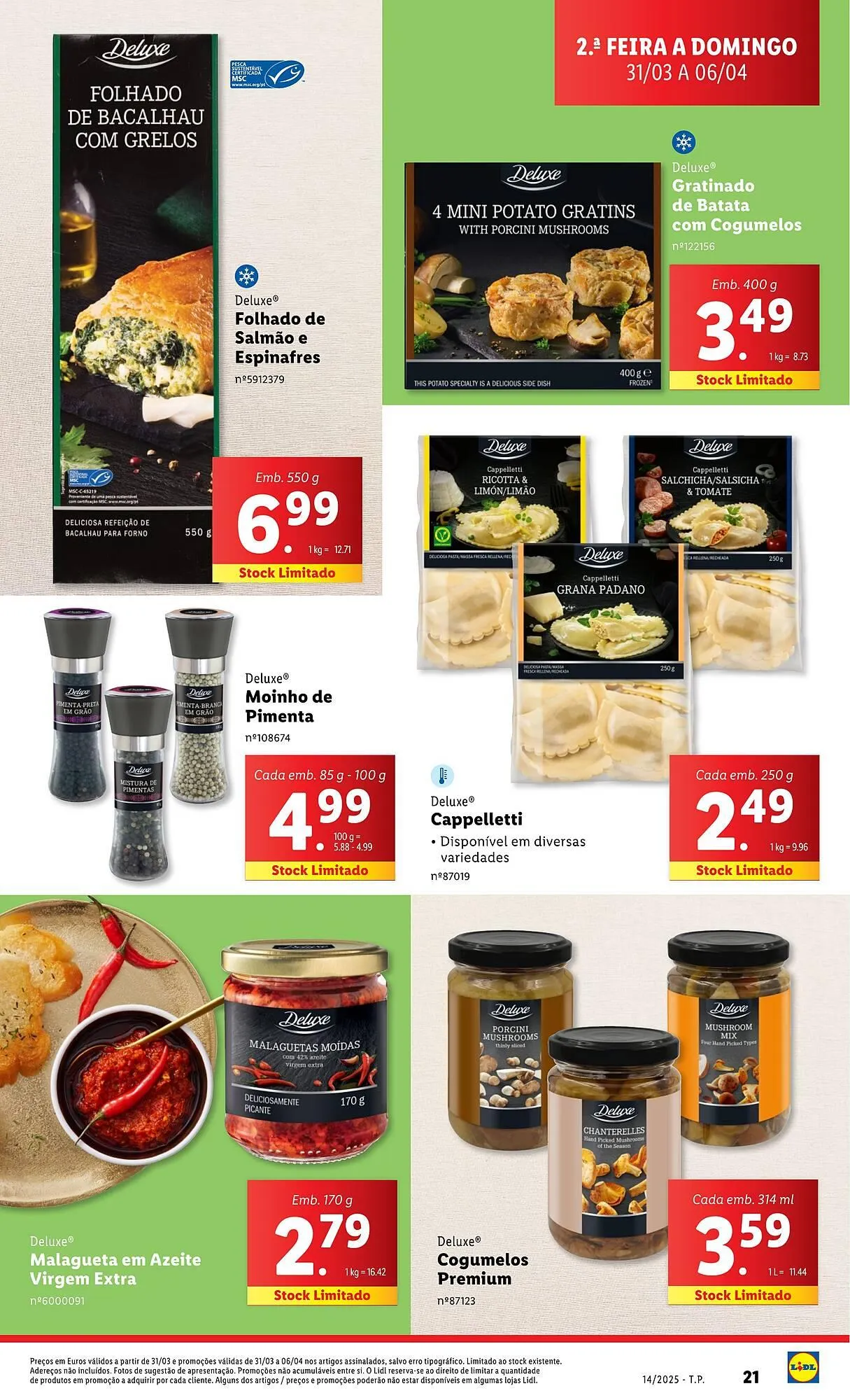 Folheto Folheto Lidl de 31 de março até 6 de abril 2025 - Pagina 21