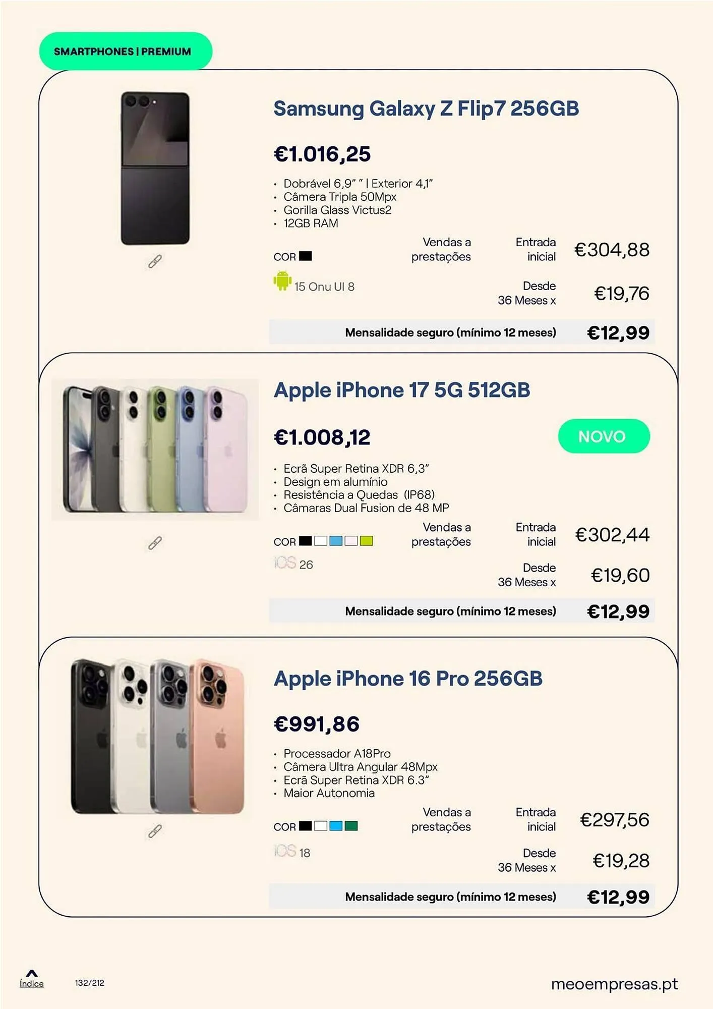 Folheto Catálogo MEO de 20 de outubro até 31 de dezembro 2025 - Pagina 132