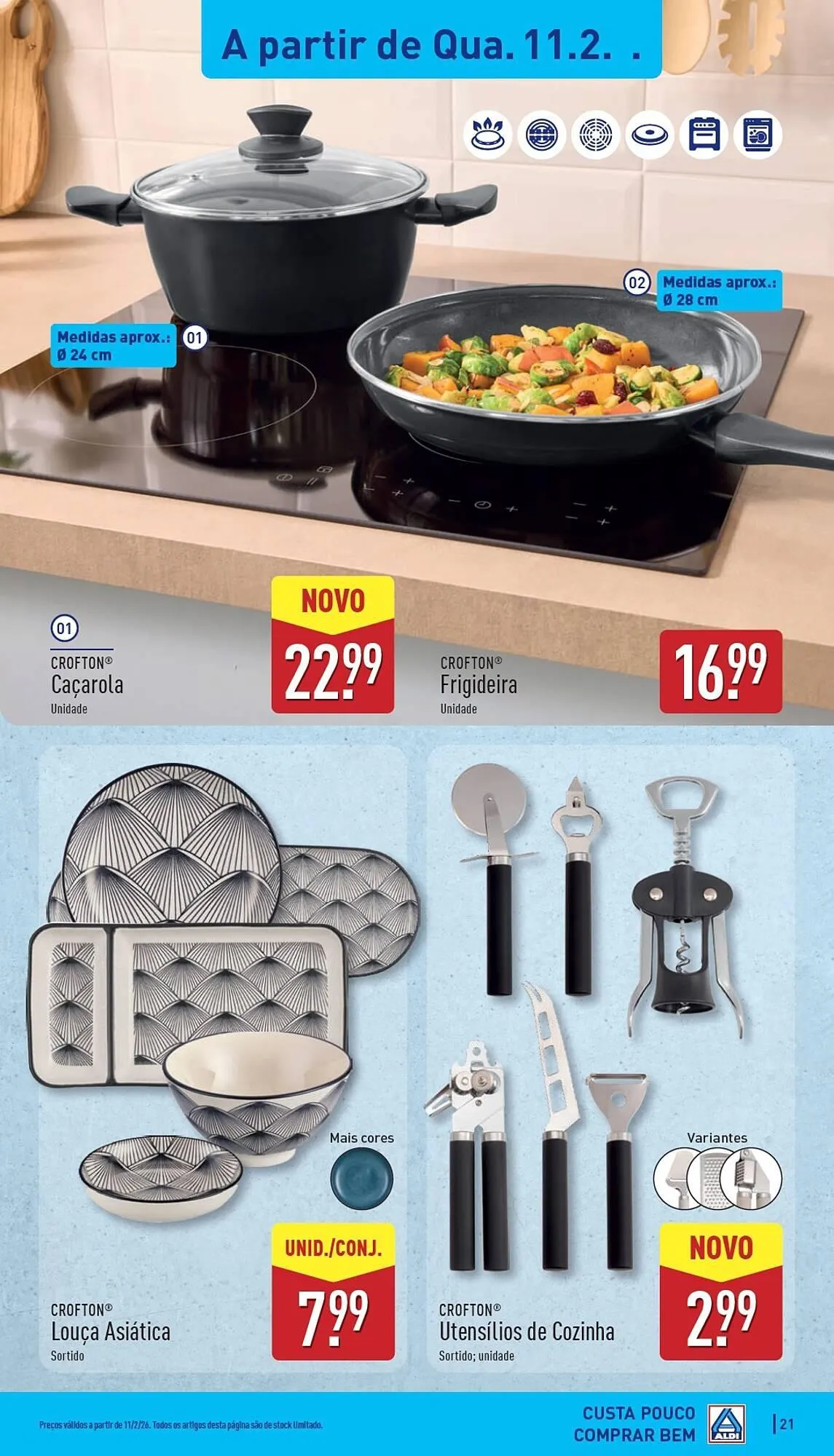 Folheto Folheto ALDI de 9 de fevereiro até 15 de fevereiro 2026 - Pagina 21