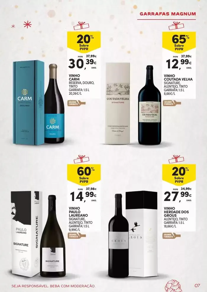 Folheto Presentes de Natal- Garrafeira de 29 de outubro até 24 de dezembro 2024 - Pagina 7