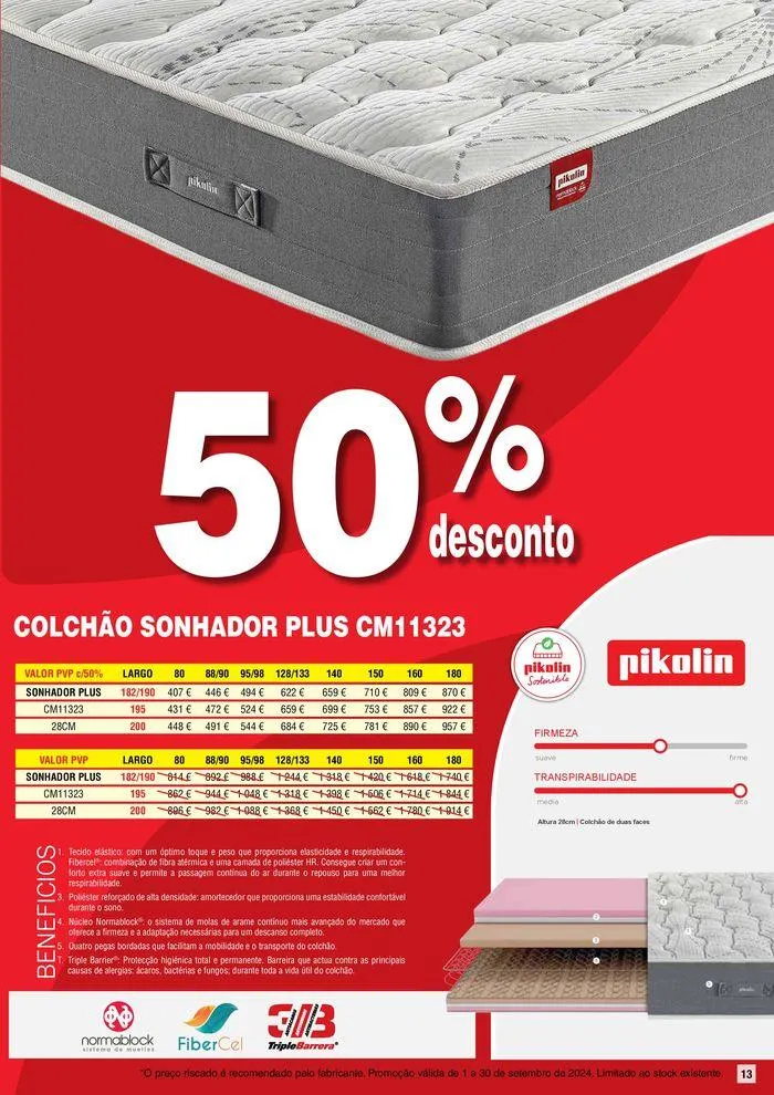 Folheto Catalogo Setembro de 2 de setembro até 30 de setembro 2024 - Pagina 13