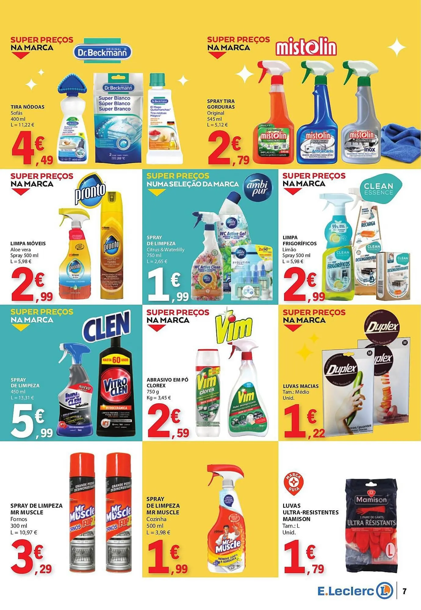 Folheto Folheto E.Leclerc de 4 de março até 16 de março 2025 - Pagina 7
