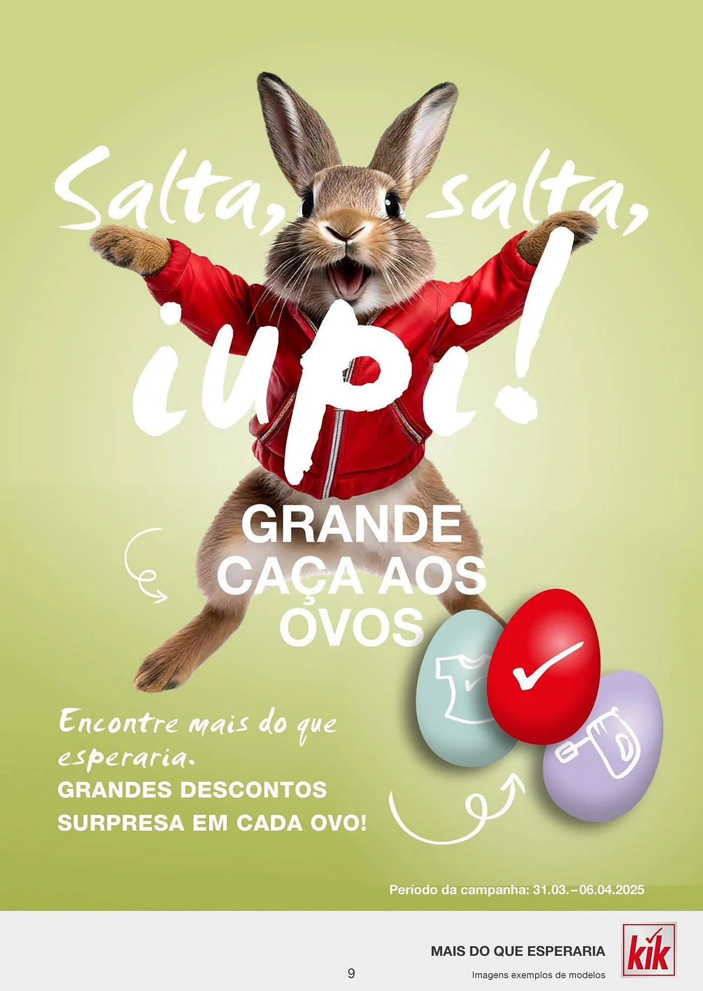 Folheto Folheto kik de 30 de março até 6 de abril 2025 - Pagina 9