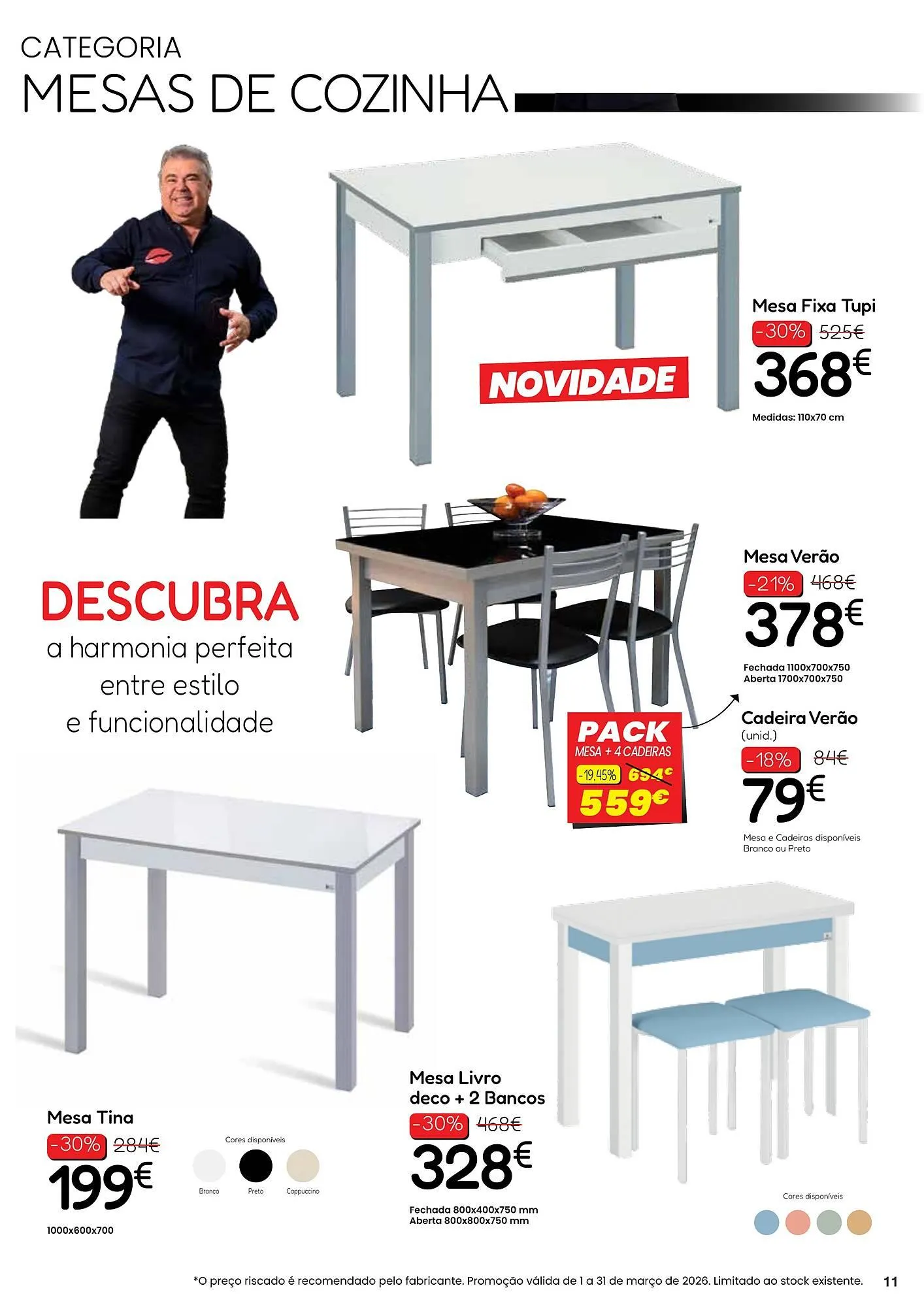 Folheto Folheto Hiper Centro do Móvel de 5 de março até 31 de março 2026 - Pagina 11