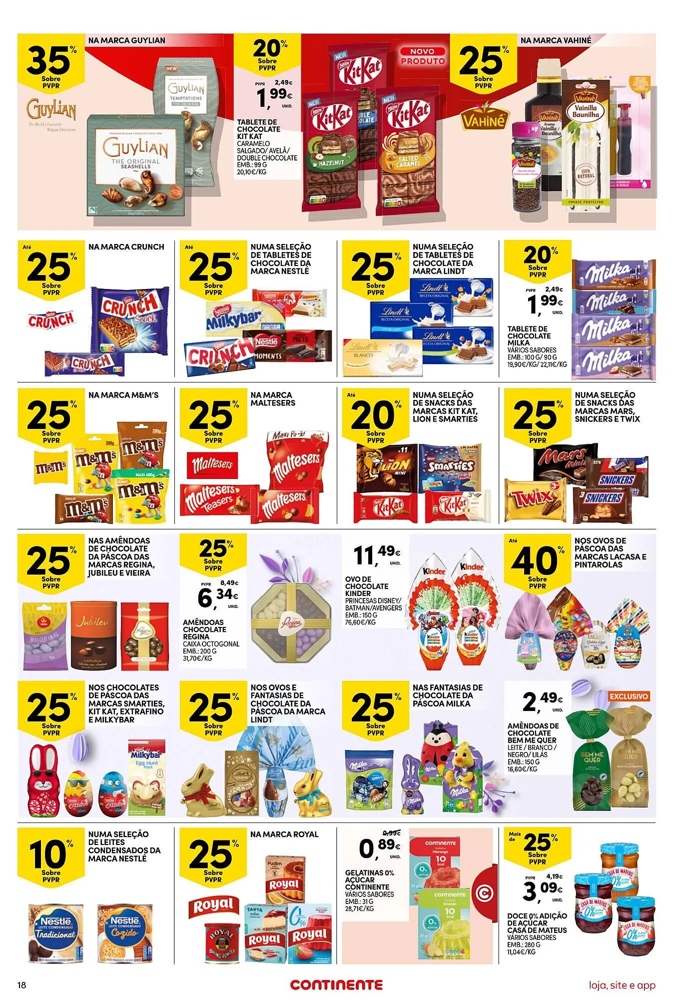 Folheto Folheto Continente Bom dia de 25 de março até 31 de março 2025 - Pagina 18