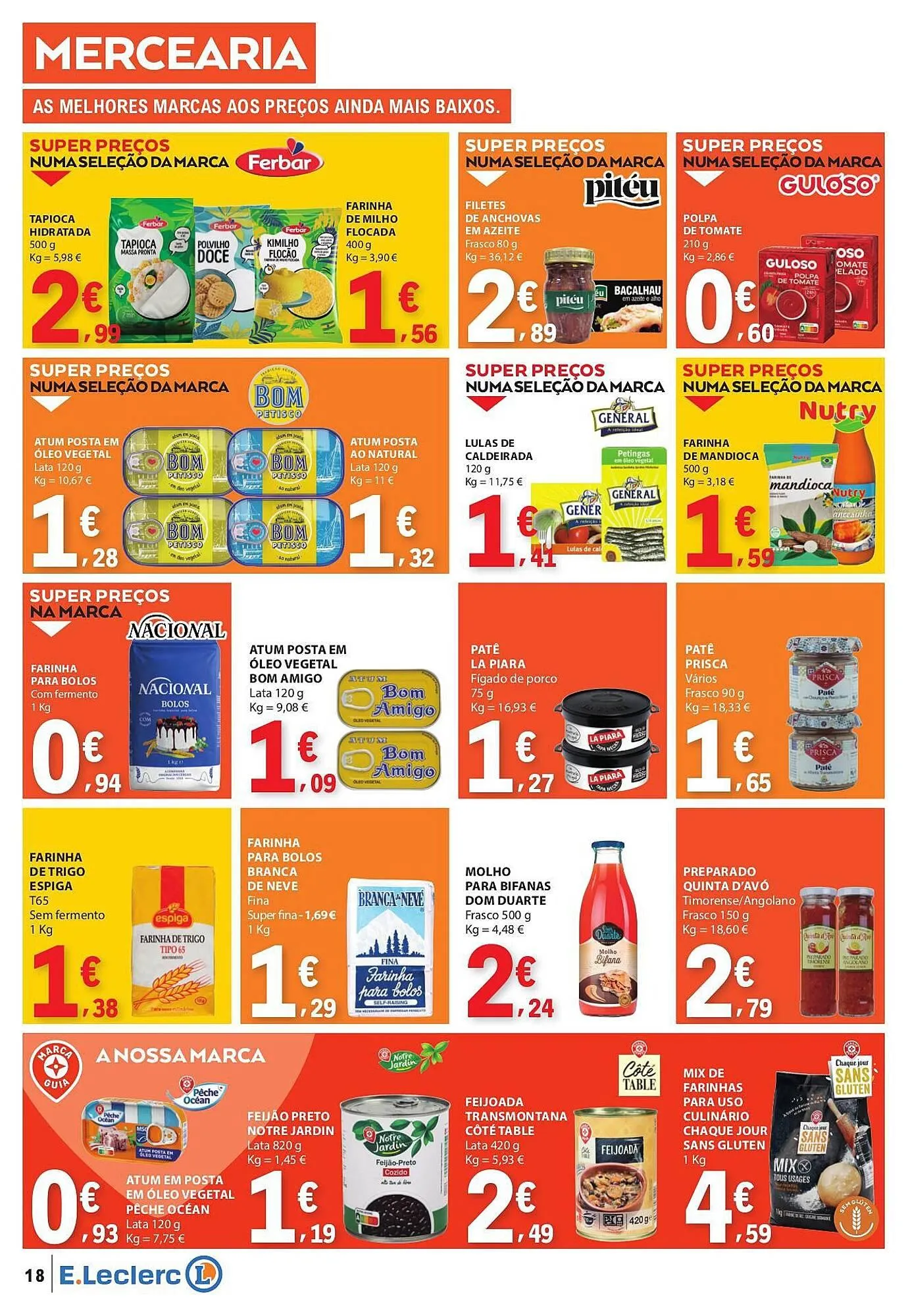 Folheto Folheto E.Leclerc de 19 de fevereiro até 25 de fevereiro 2026 - Pagina 18