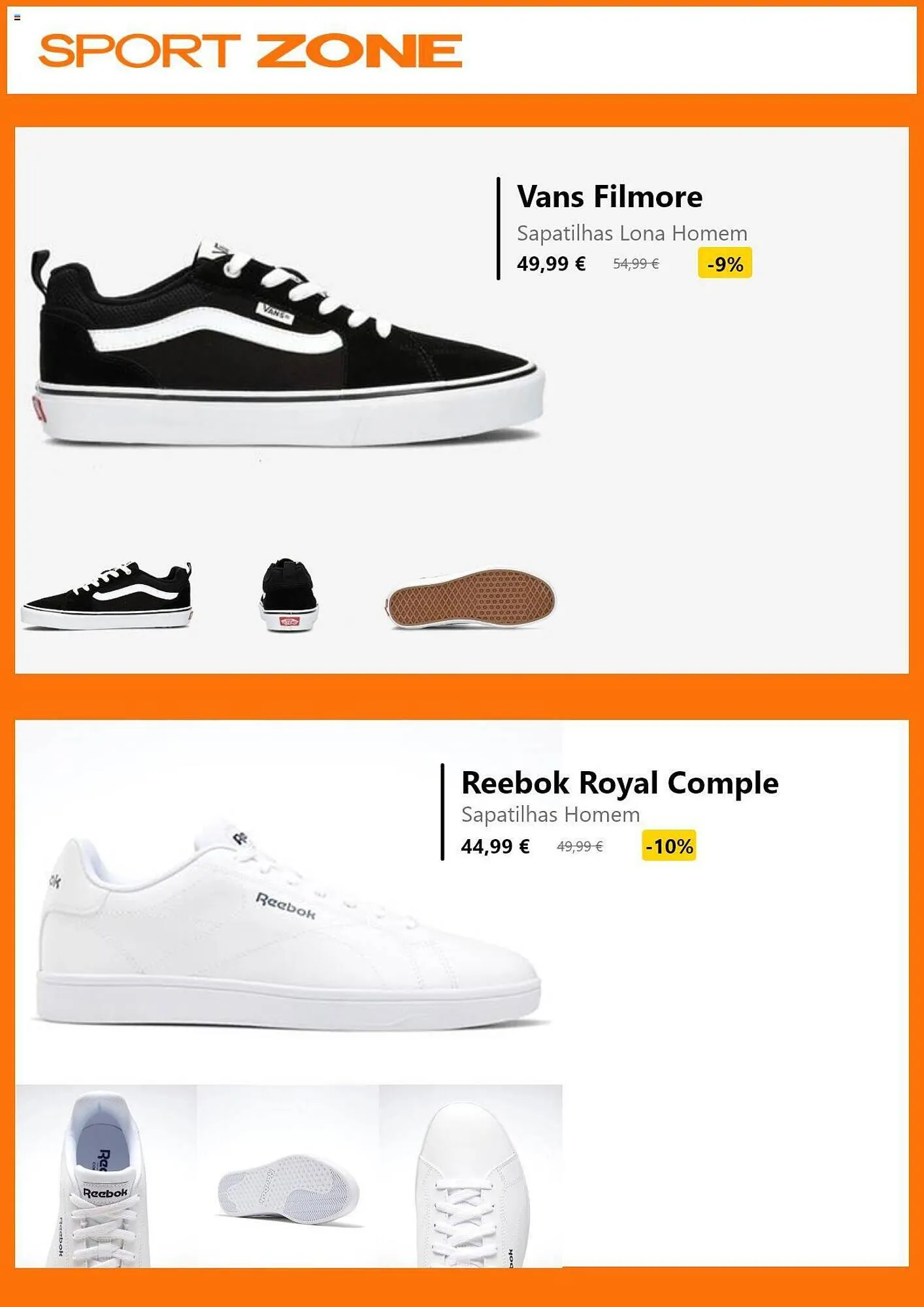 Folheto Folheto Sport Zone de 1 de novembro até 30 de novembro 2023 - Pagina 5