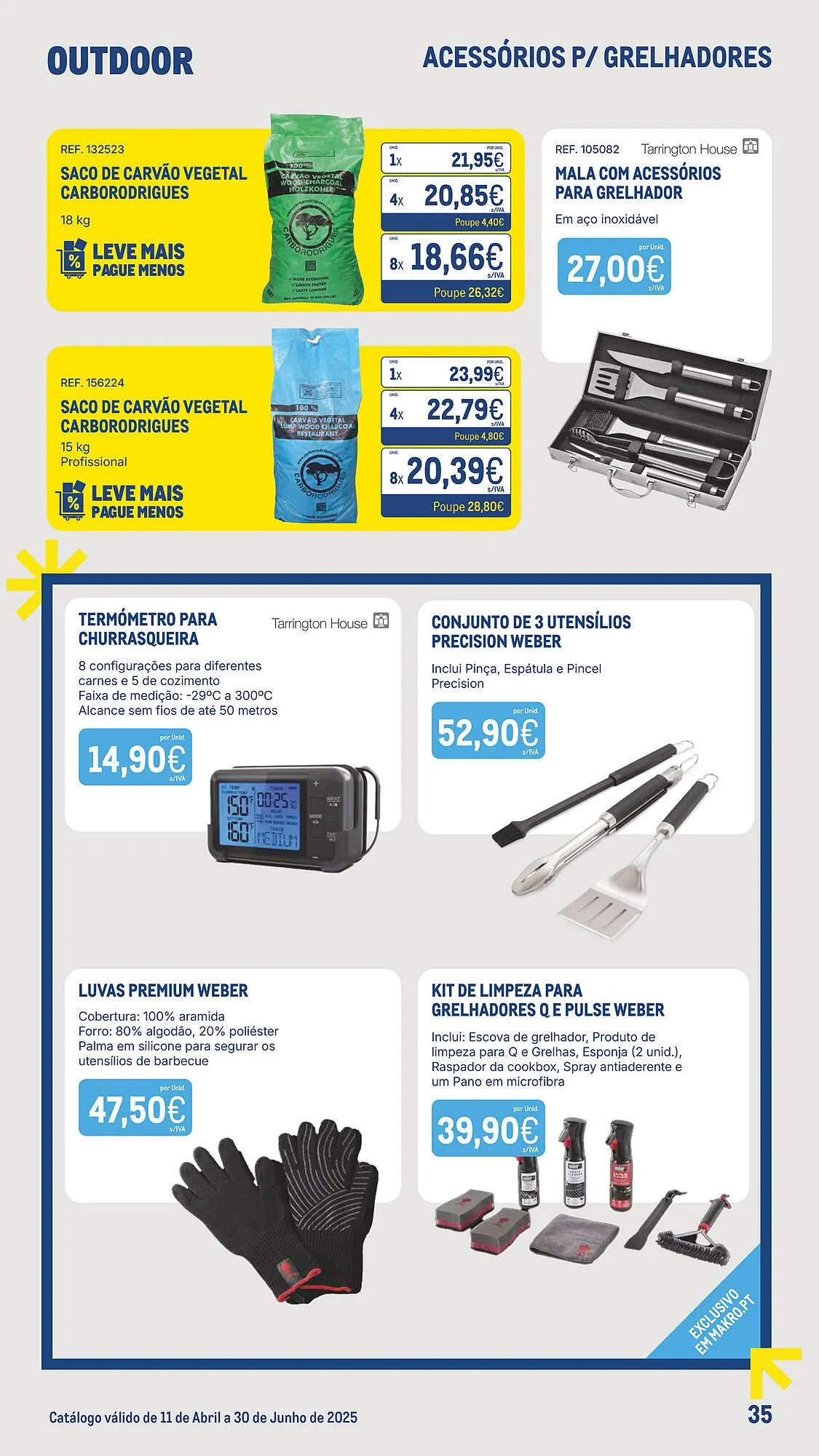Folheto Folheto Makro de 11 de abril até 30 de junho 2025 - Pagina 35