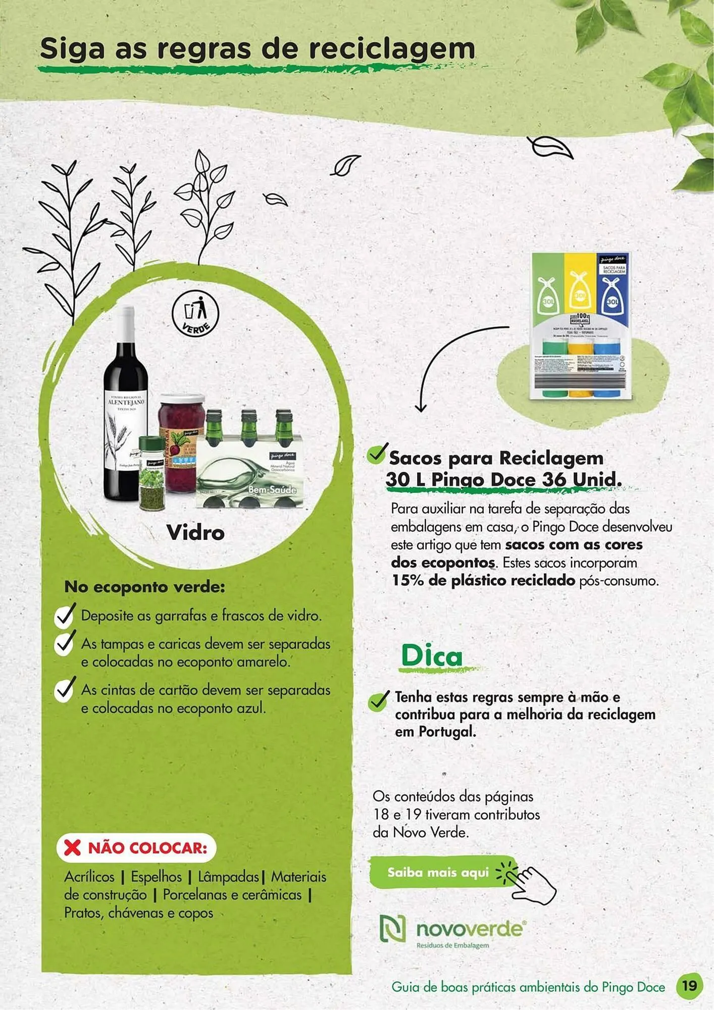 Folheto Folheto Pingo Doce de 21 de agosto até 31 de maio 2025 - Pagina 19