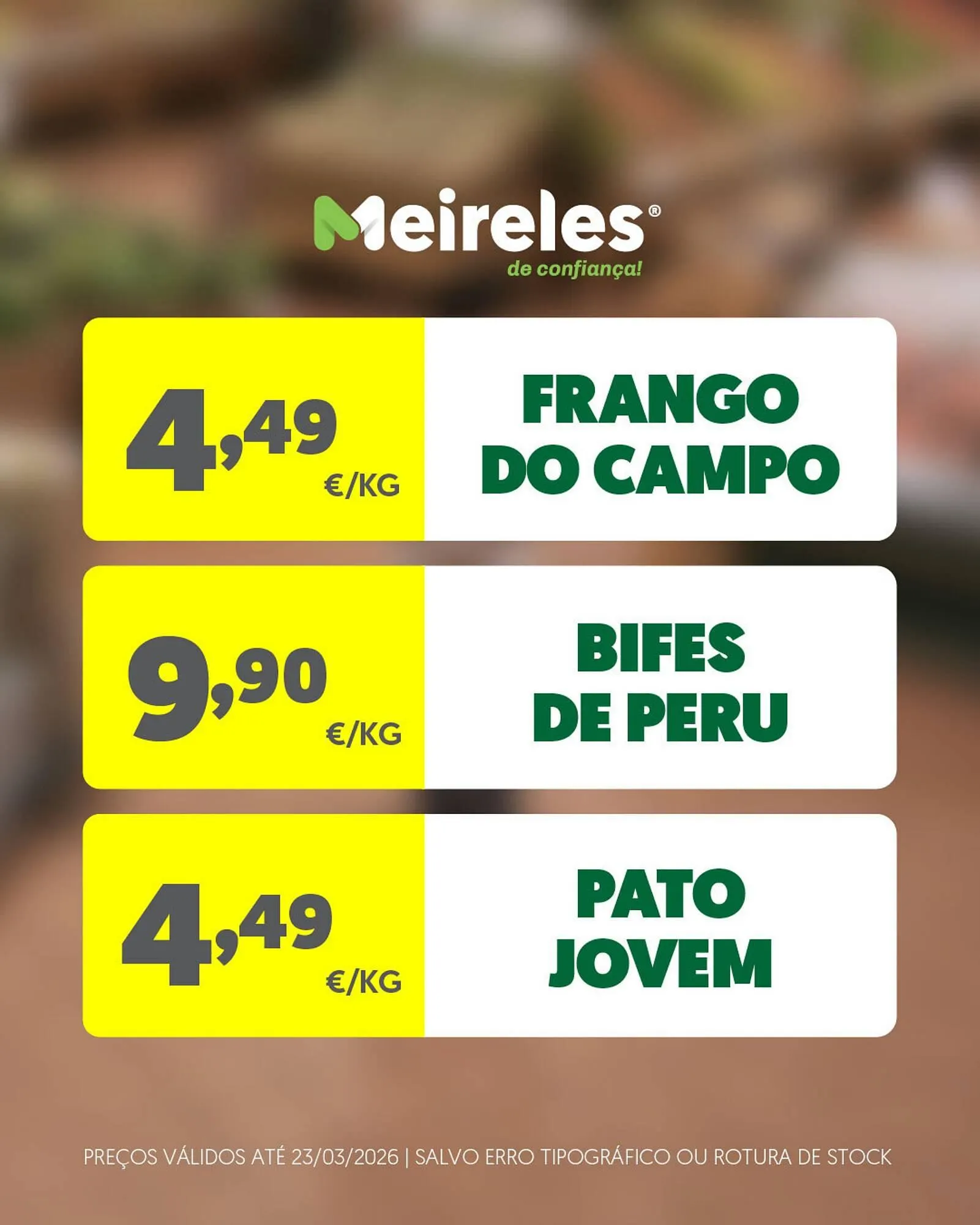 Folheto Folheto Carnes Meireles de 17 de março até 23 de março 2026 - Pagina 4