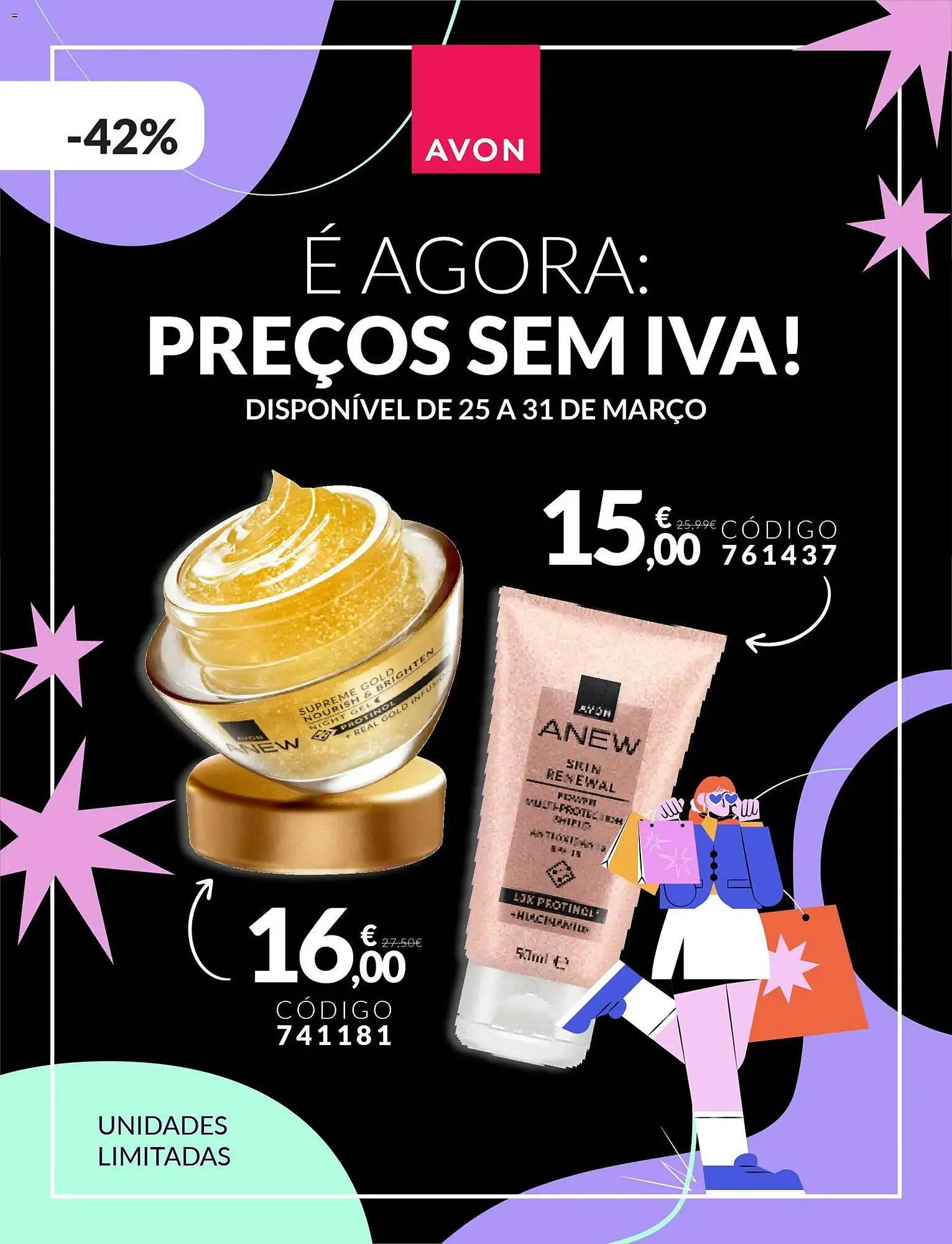 Folheto Catálogo Avon de 25 de março até 1 de abril 2026 - Pagina 1