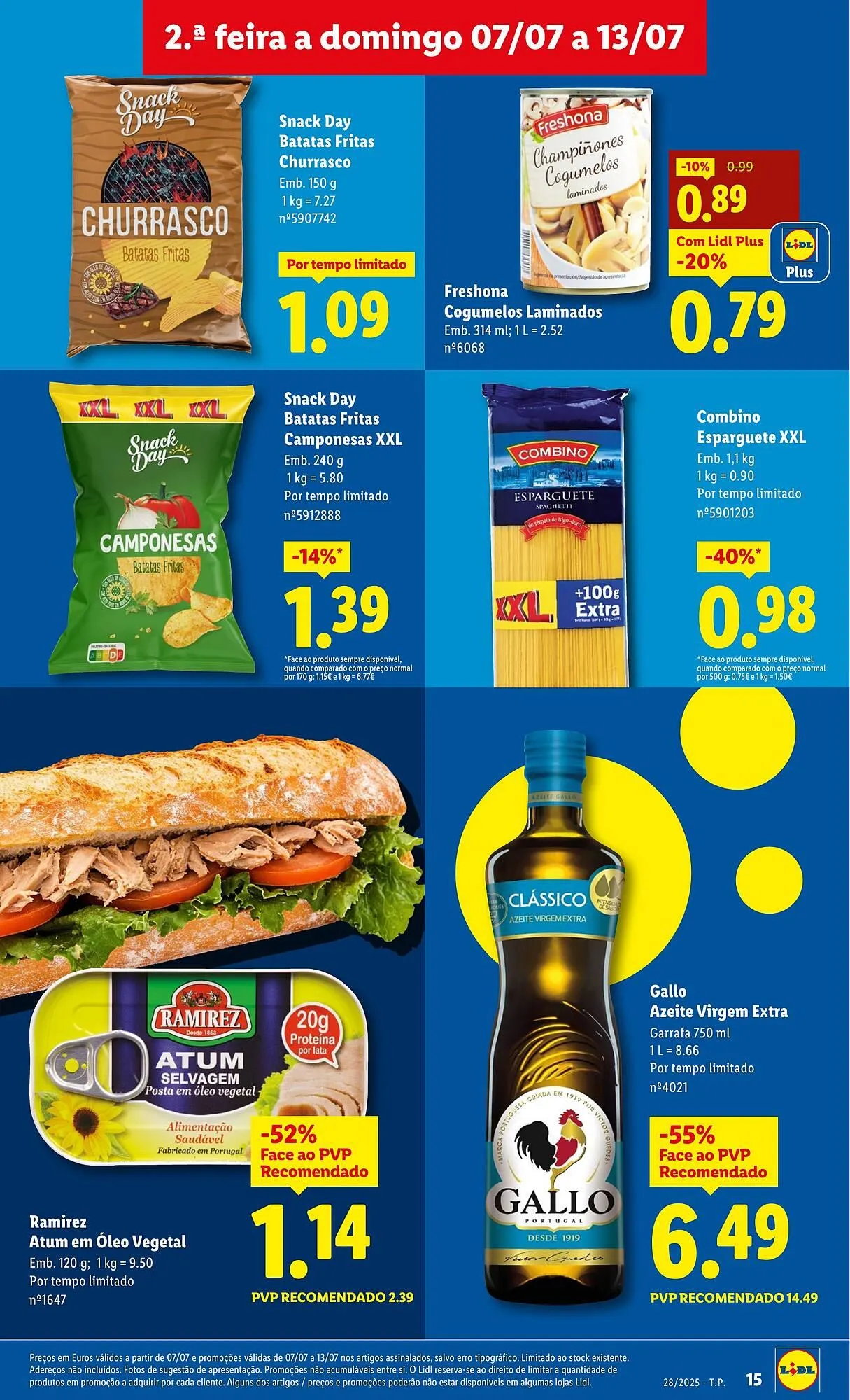 Folheto Folheto Lidl de 7 de julho até 13 de julho 2025 - Pagina 15