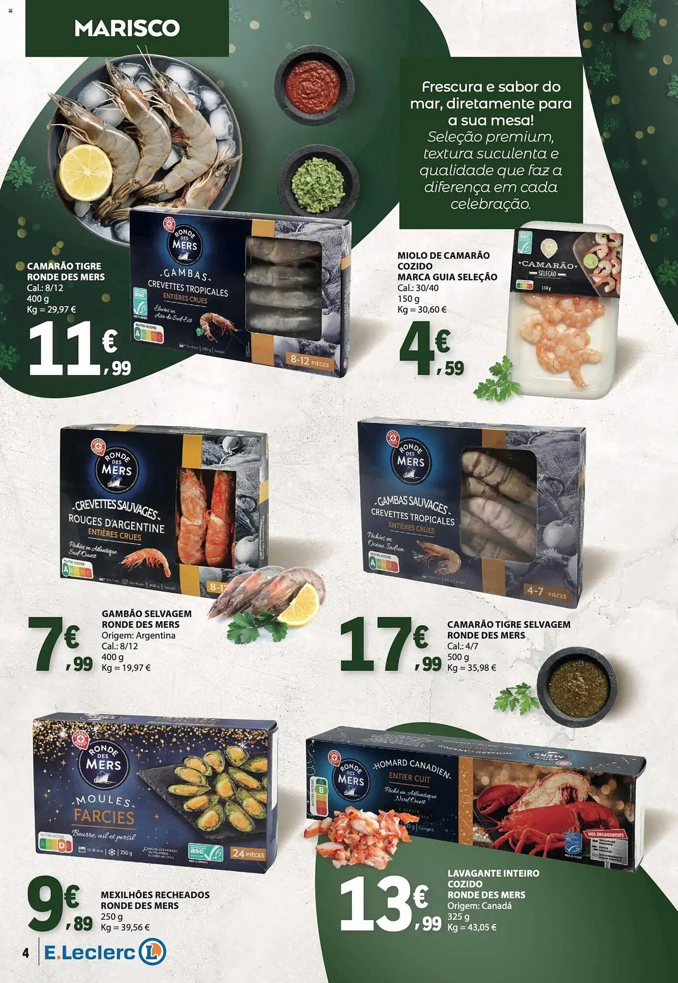 Folheto Folheto E.Leclerc de 1 de dezembro até 1 de janeiro 2026 - Pagina 4