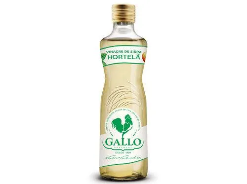 vinagre gallo de sidra hortelã 250ml