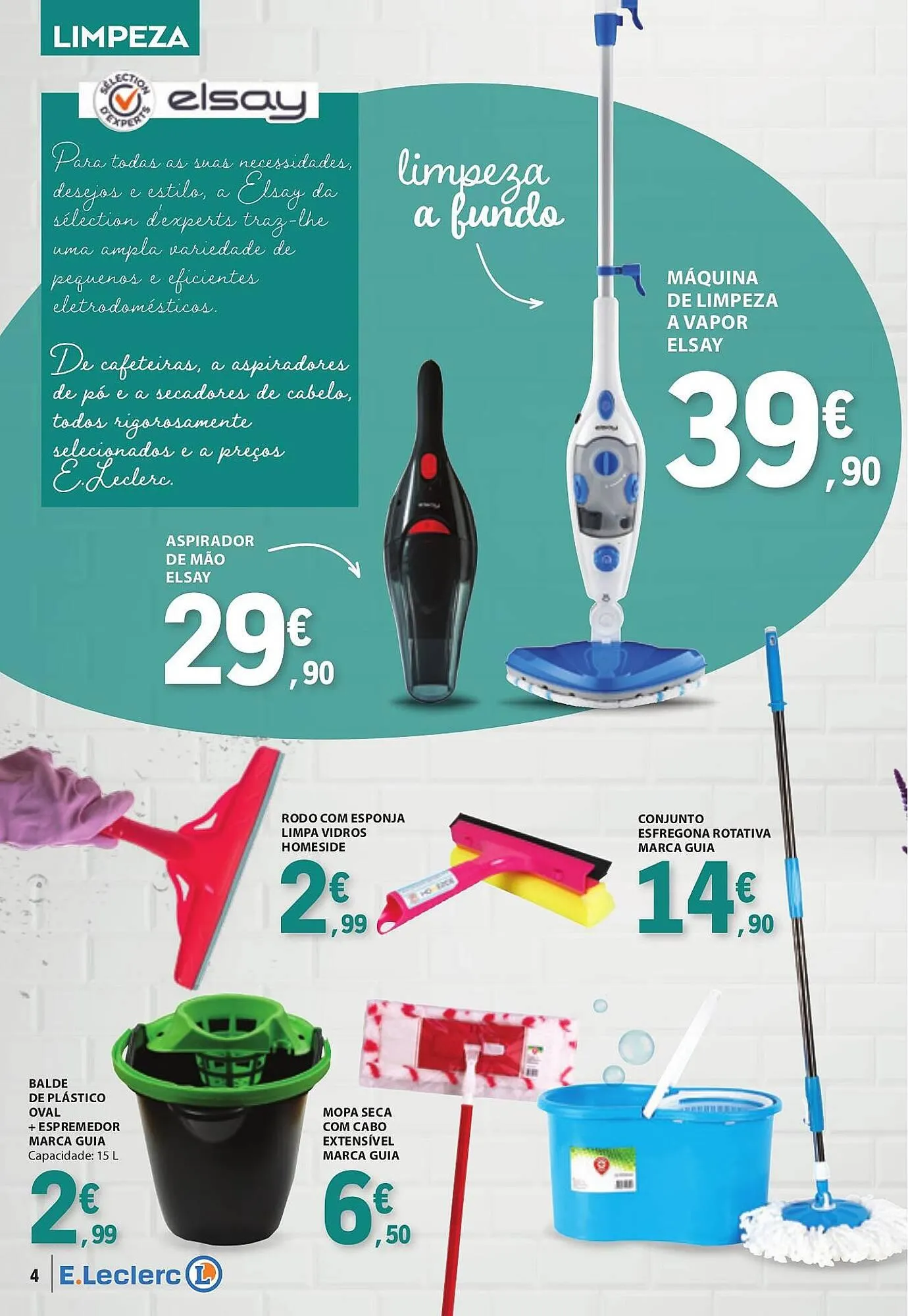 Folheto Folheto E.Leclerc de 1 de março até 31 de março 2025 - Pagina 4