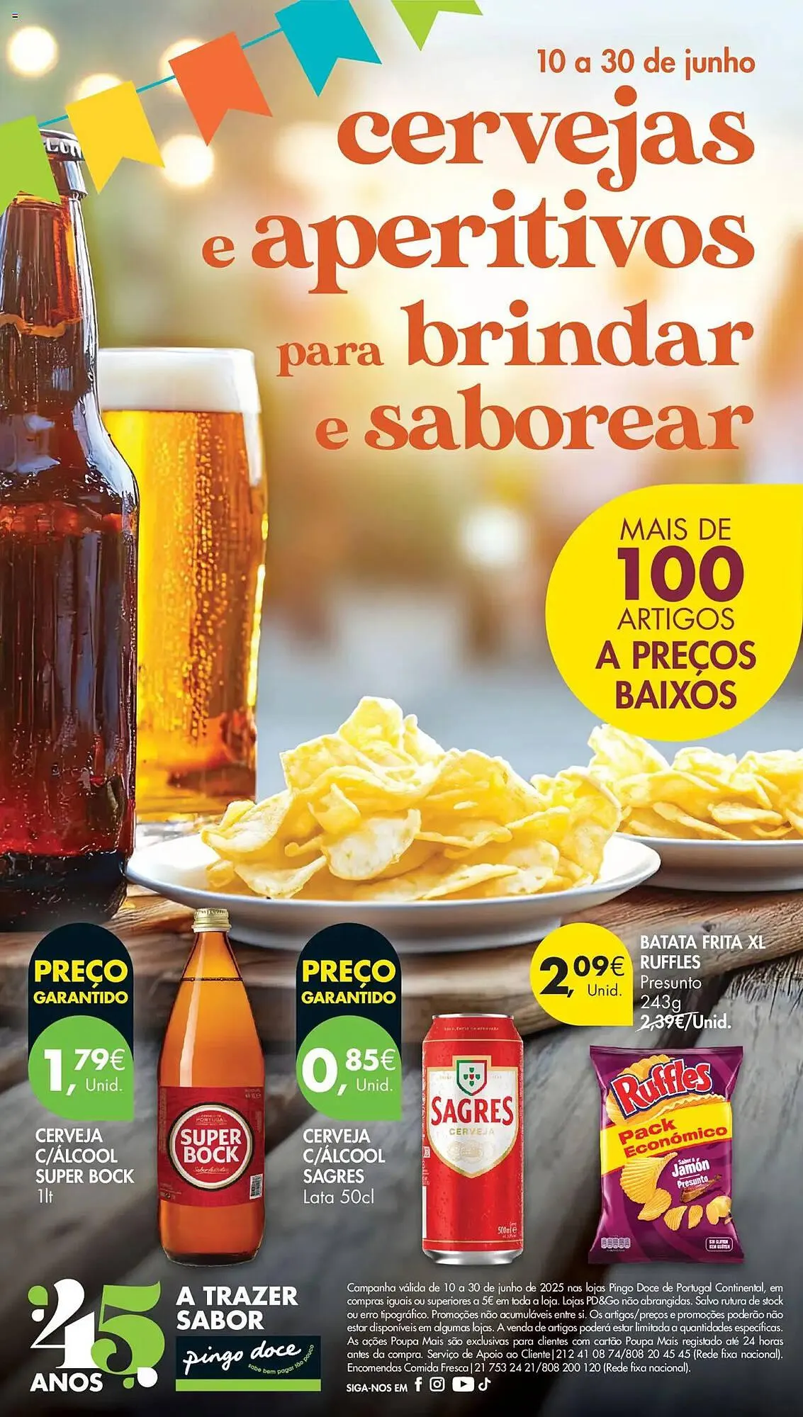 Folheto Folheto Pingo Doce de 10 de junho até 1 de julho 2025 - Pagina 1