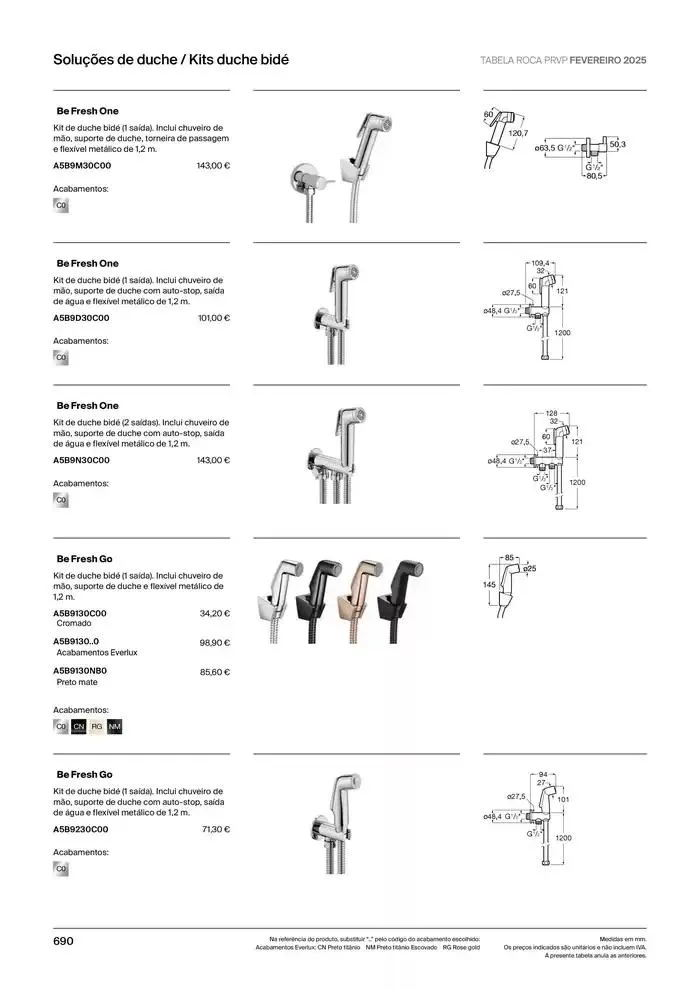 Folheto Soluções de Banho  de 6 de janeiro até 31 de dezembro 2025 - Pagina 692