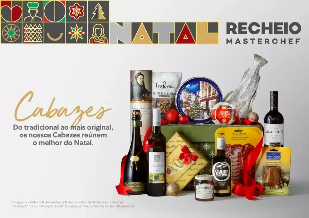 Folheto Recheio Cabazes de Natal de 21 de novembro até 31 de dezembro 2024 - Pagina 1