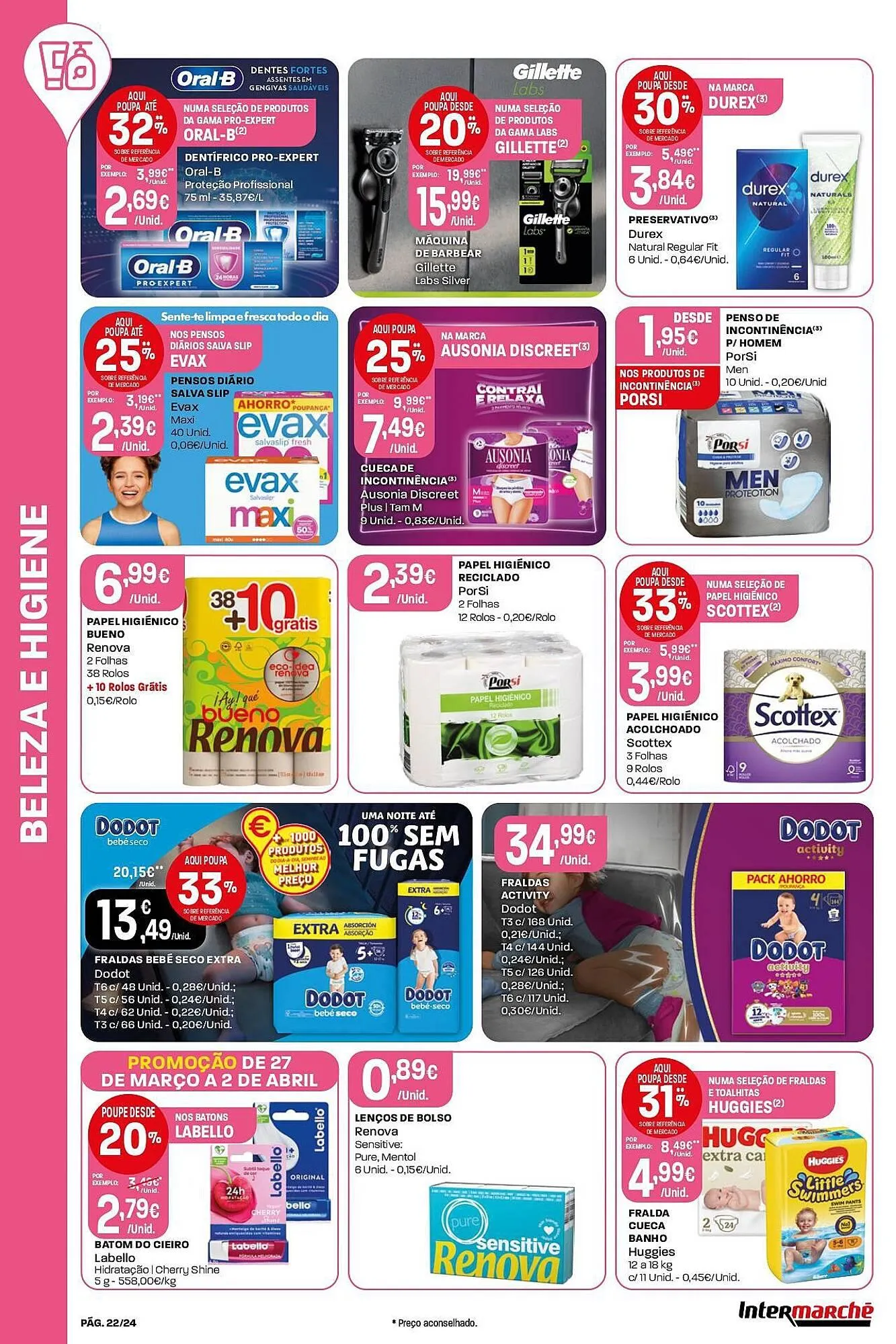 Folheto Folheto Intermarché de 27 de março até 2 de abril 2025 - Pagina 22