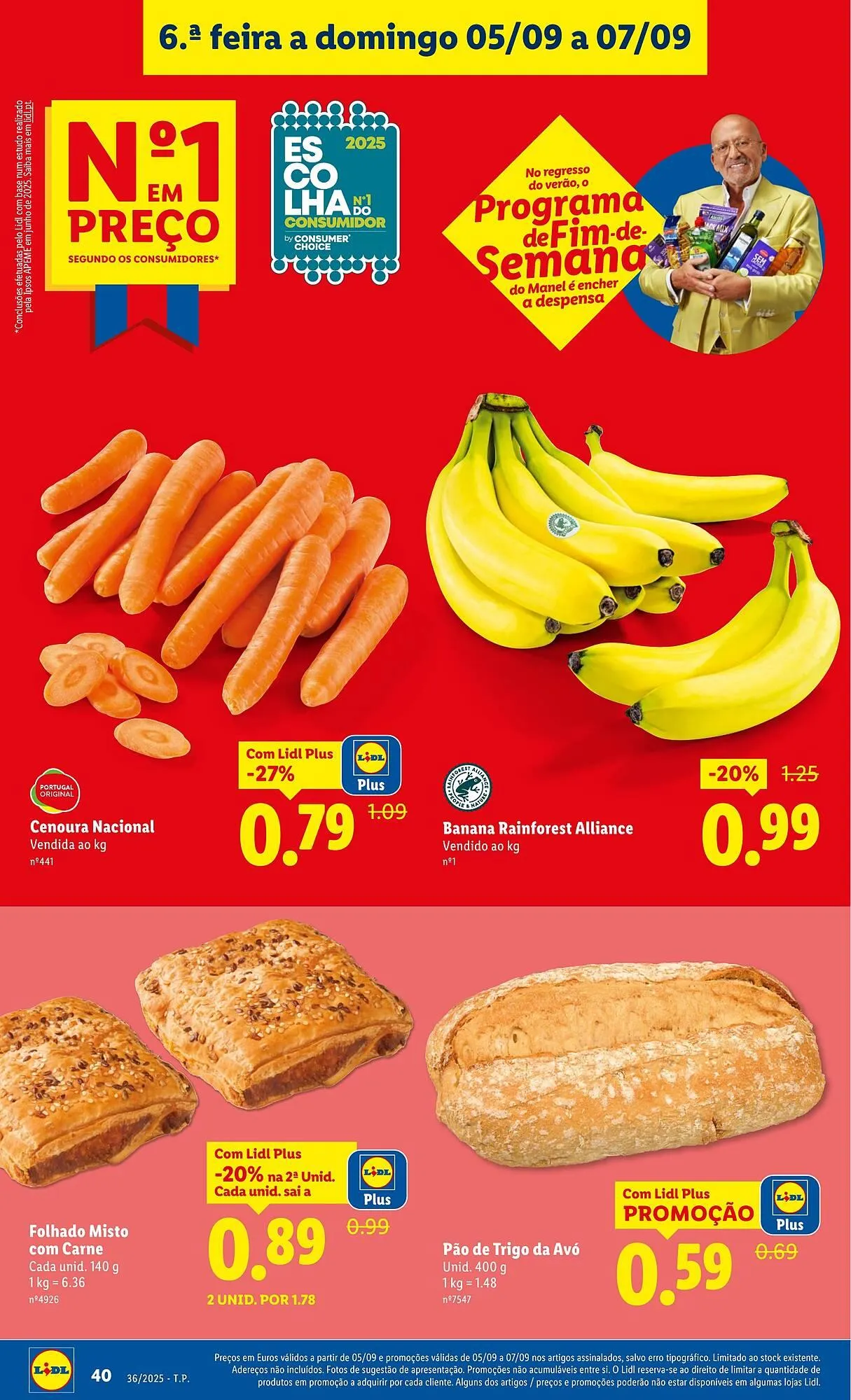 Folheto Folheto Lidl de 1 de setembro até 7 de setembro 2025 - Pagina 40