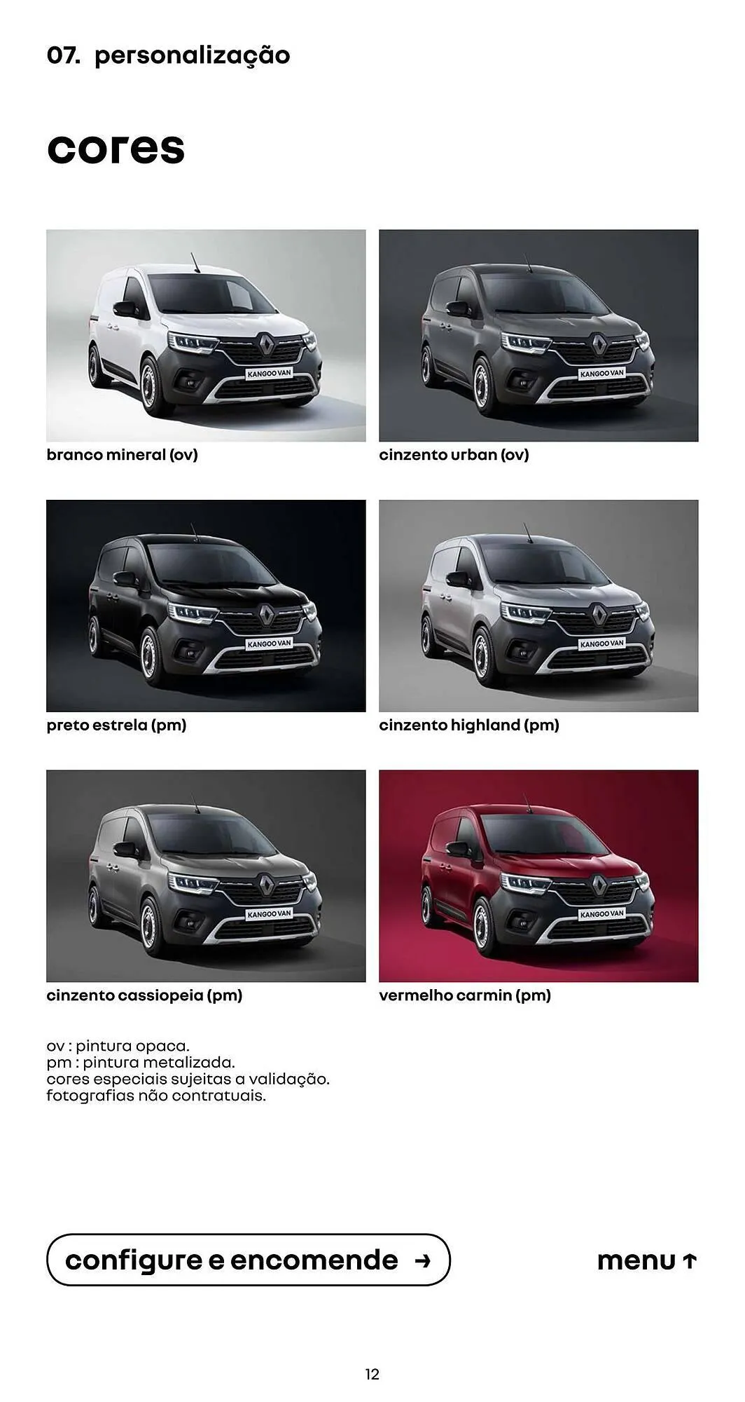 Folheto Folheto Renault Novo Kangoo Van de 13 de fevereiro até 1 de março 2025 - Pagina 12