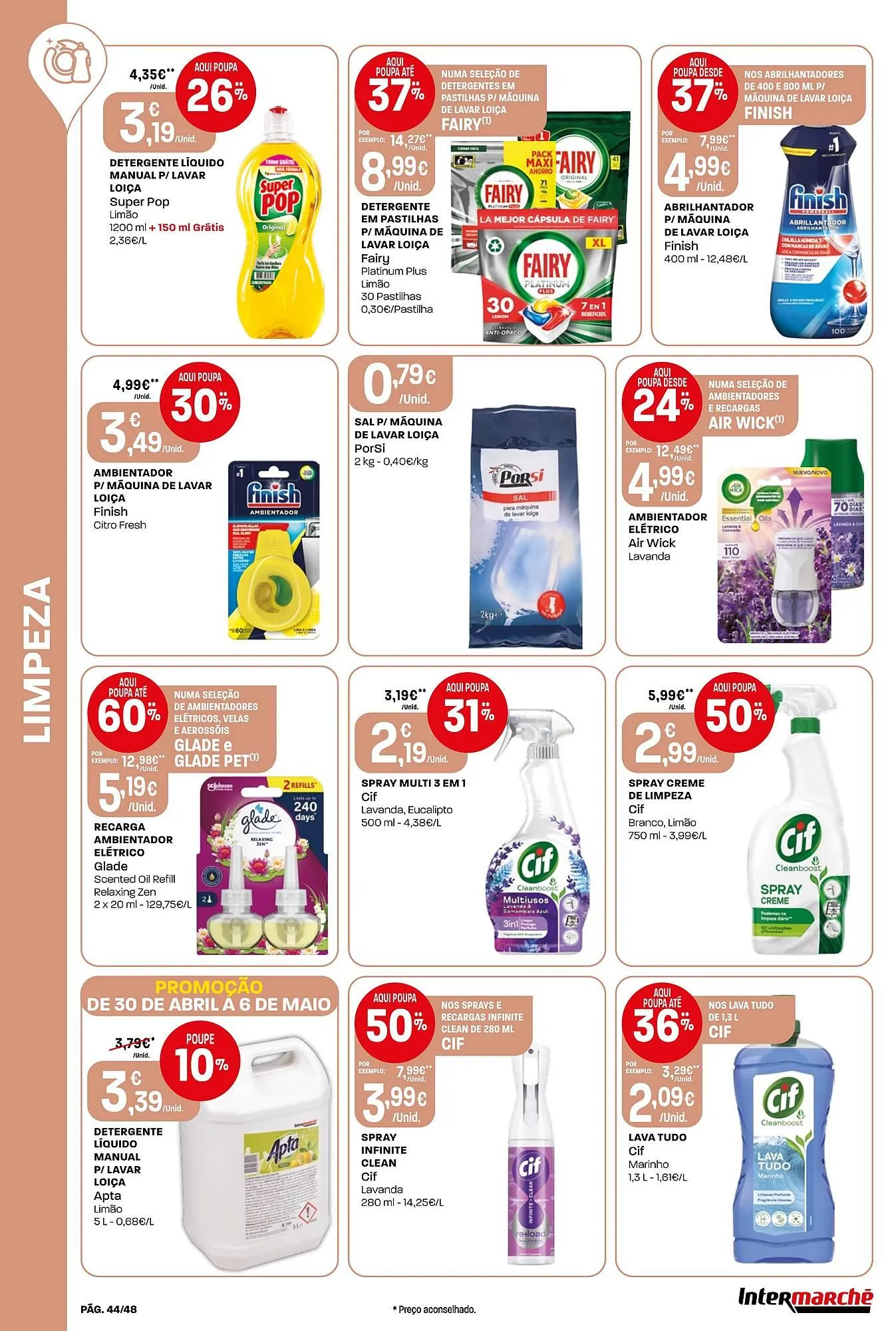 Folheto Folheto Intermarché de 30 de abril até 6 de maio 2026 - Pagina 44